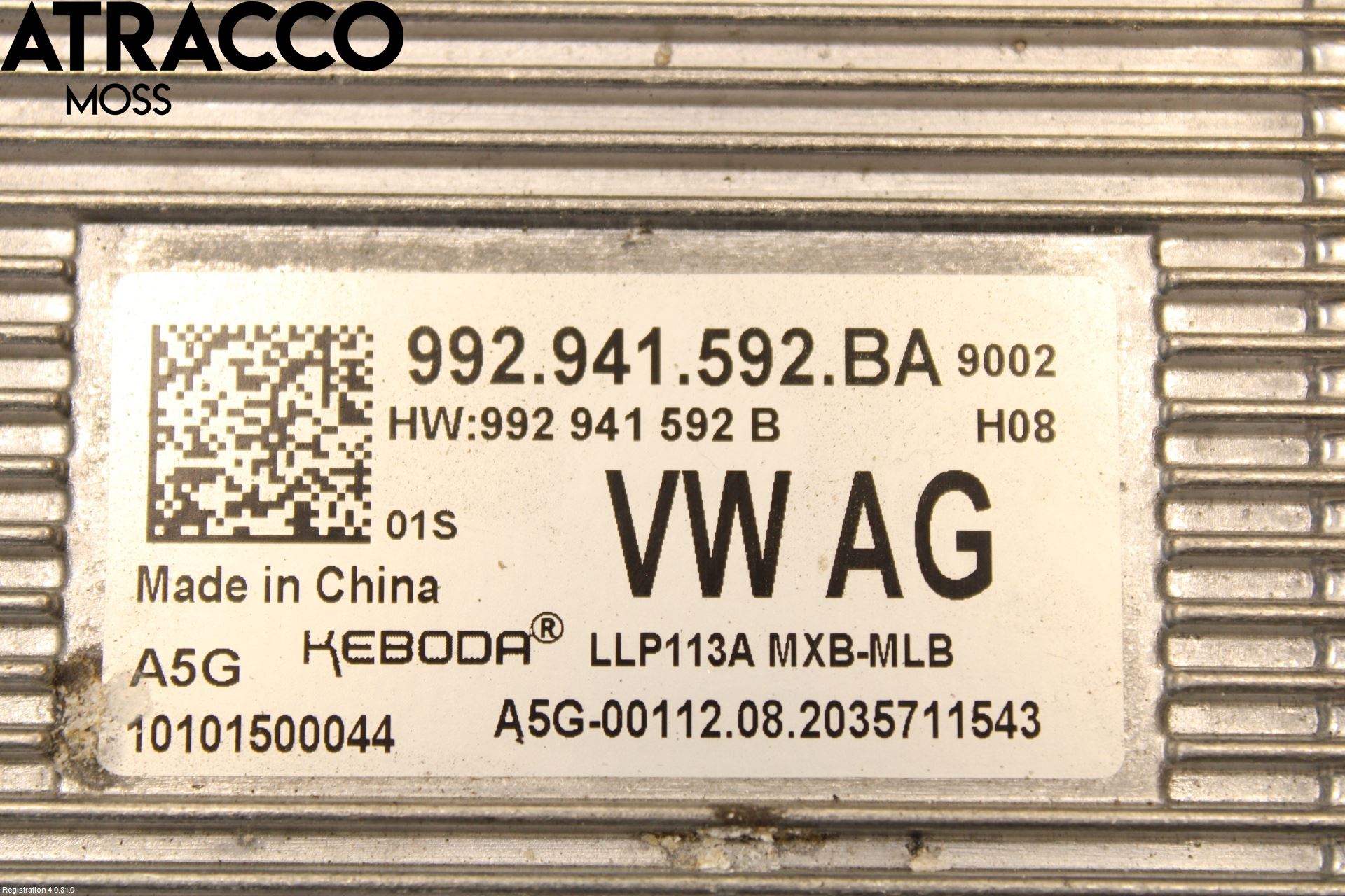 Porsche TAYCAN 20- Styreenhet Xenon