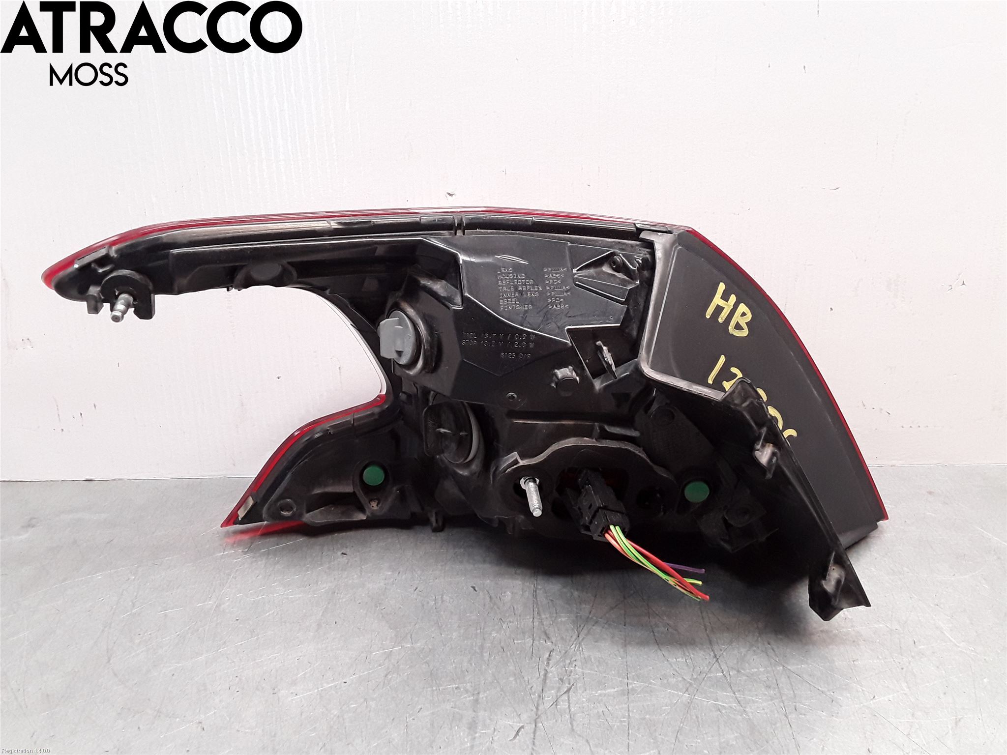 Peugeot 308 14-21 Baklykt Høyre