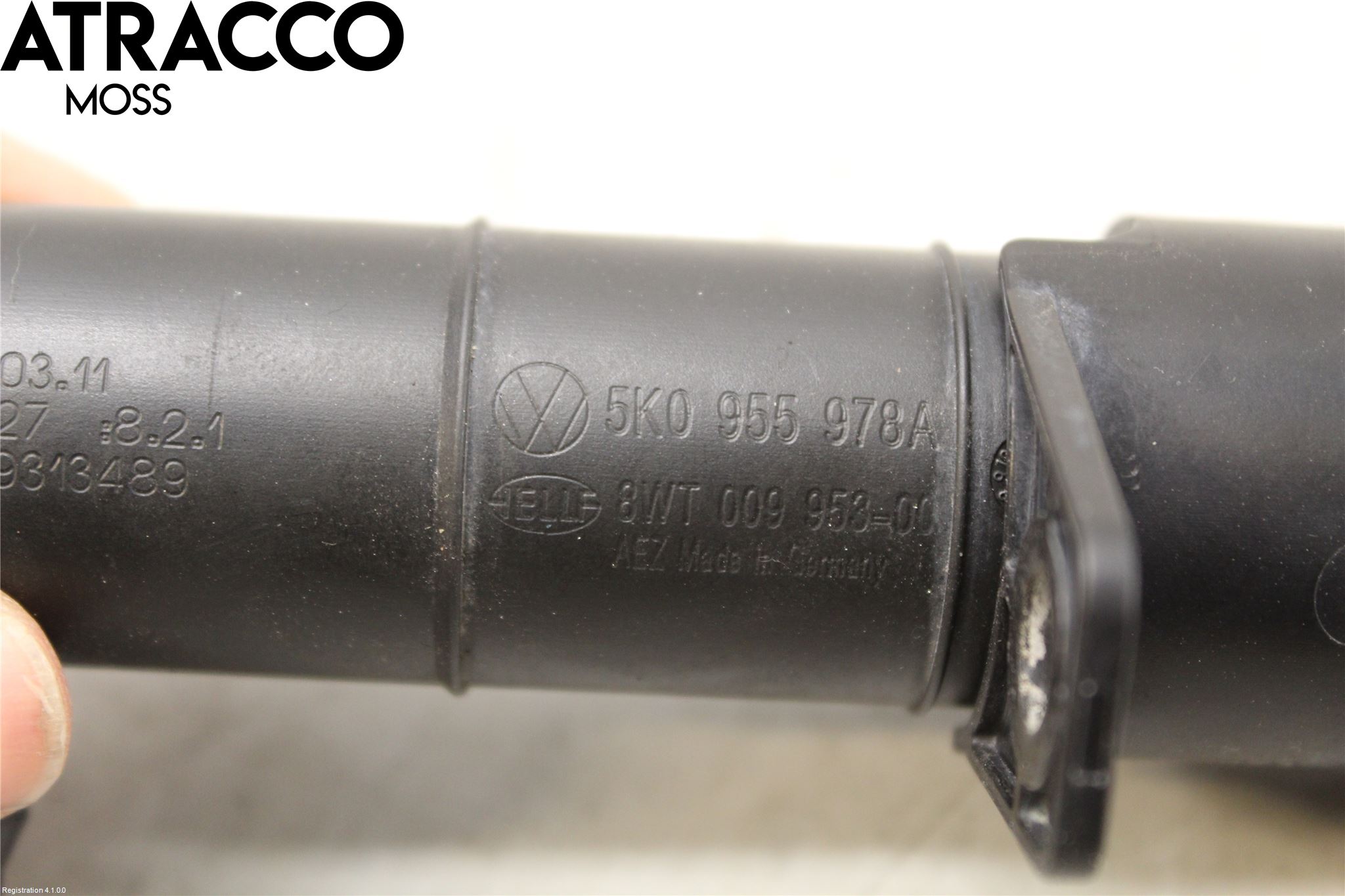 Volkswagen VW GOLF VI 09-13 Spylerdyse Frontlykter