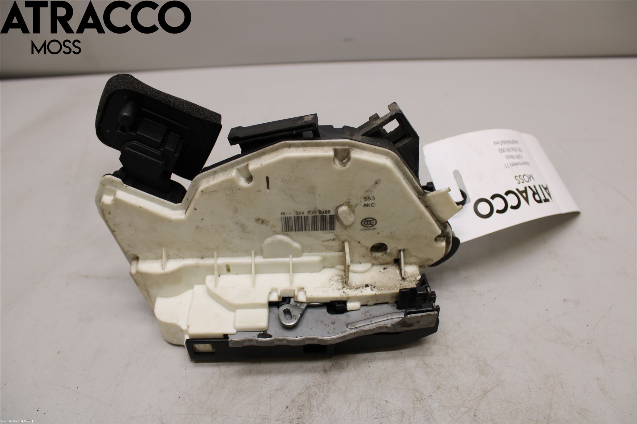 Volkswagen VW GOLF / E-GOLF VII 13-20 Dørlås - Låsekasse