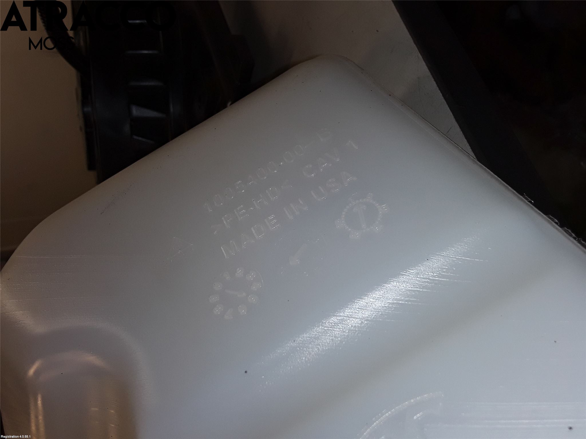 Tesla MODEL S 13- Spylerbeholder Frontrute