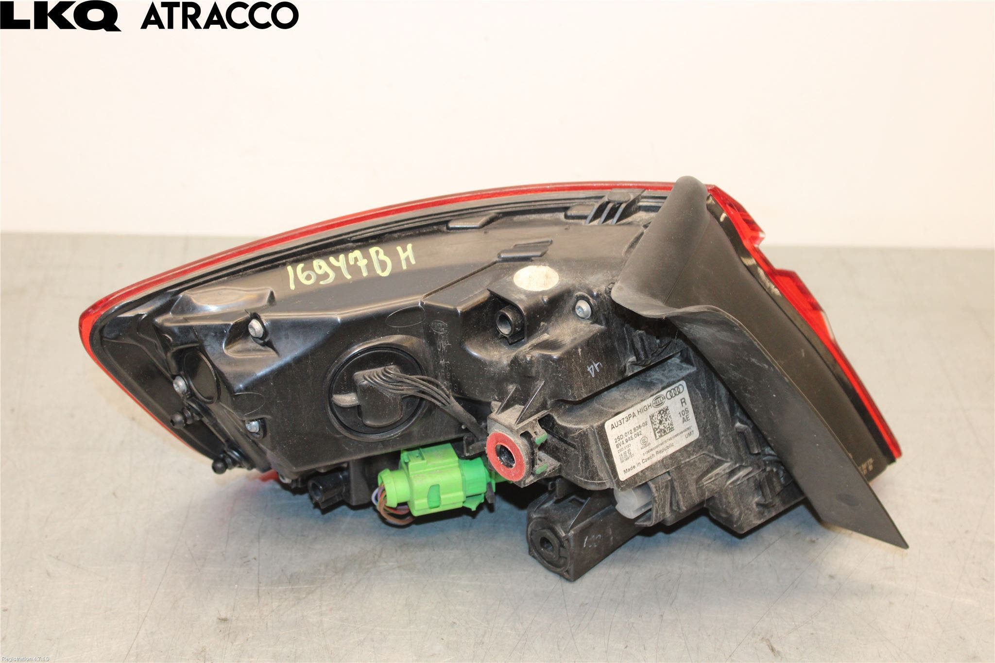 Audi A3/S3 8V 13-20 Baklykt Høyre