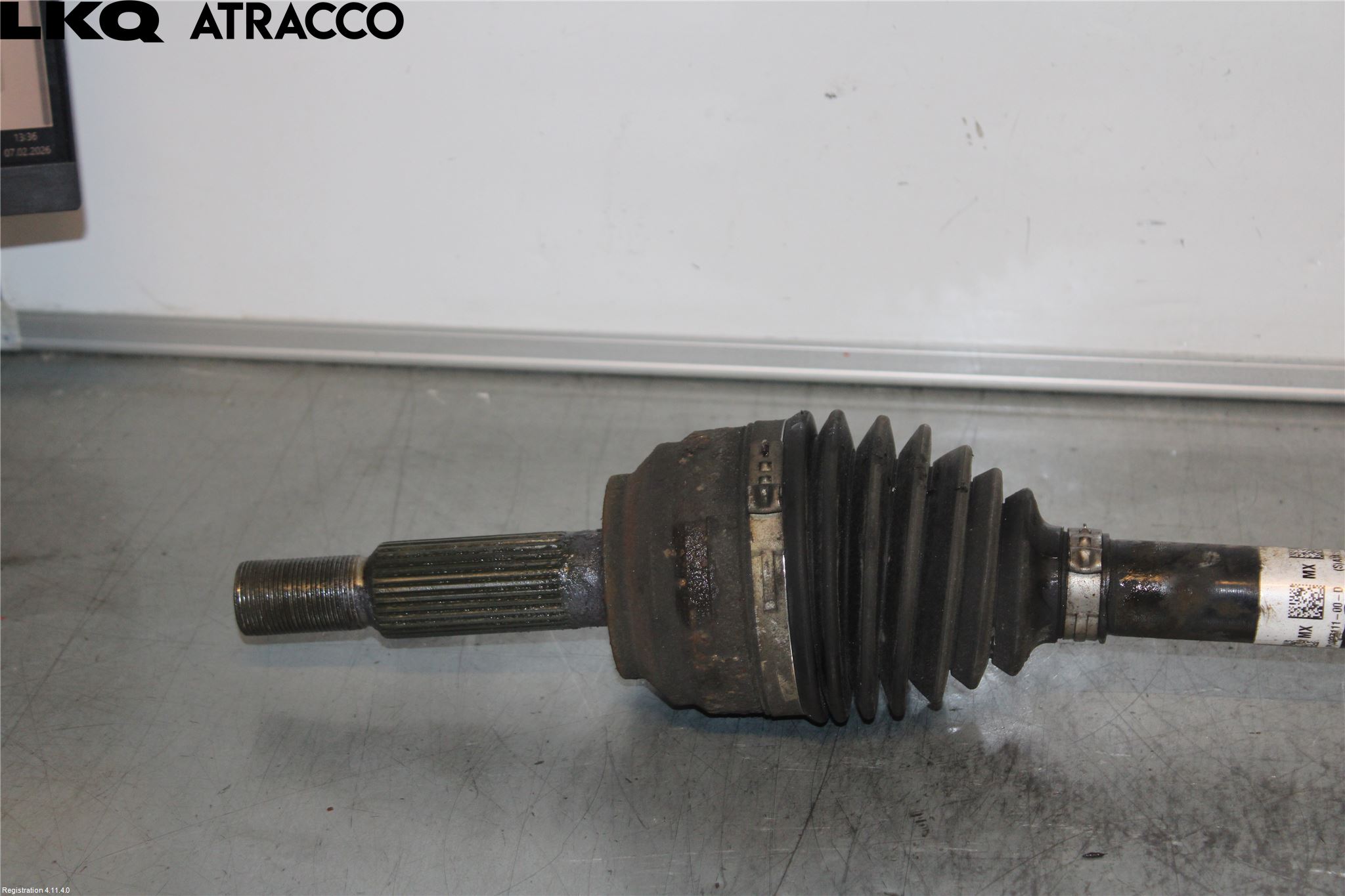 Tesla MODEL X 16- Drivaksel Foran Kompl Venstre