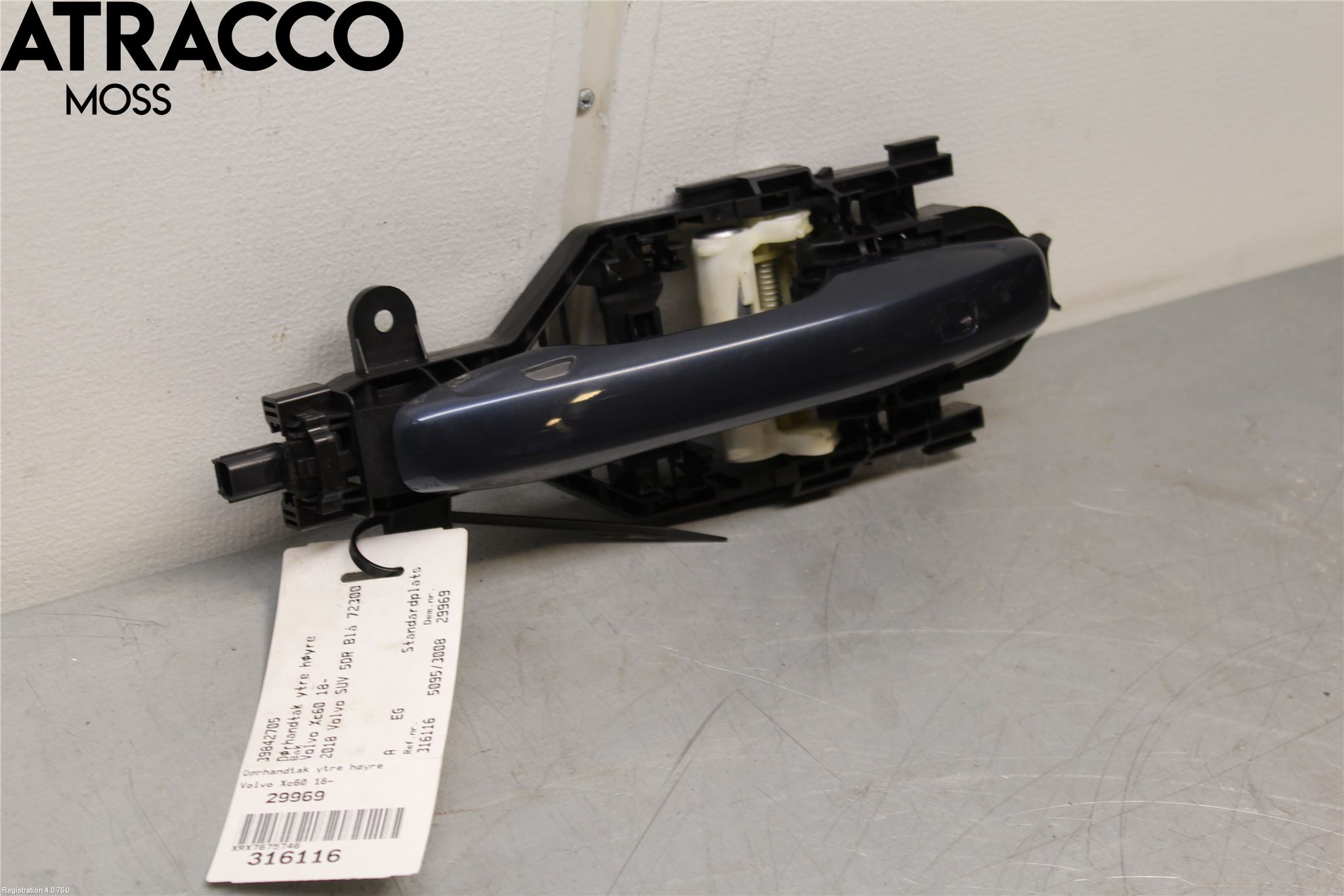 Volvo XC60 18- Dørhandtak Ytre Høyre