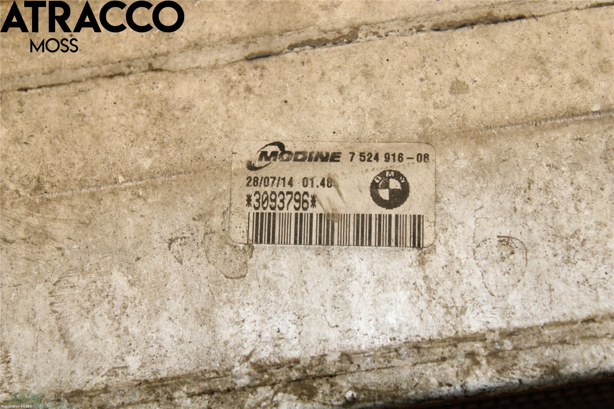 BMW X1 E84 10-15 Intercooler Radiator