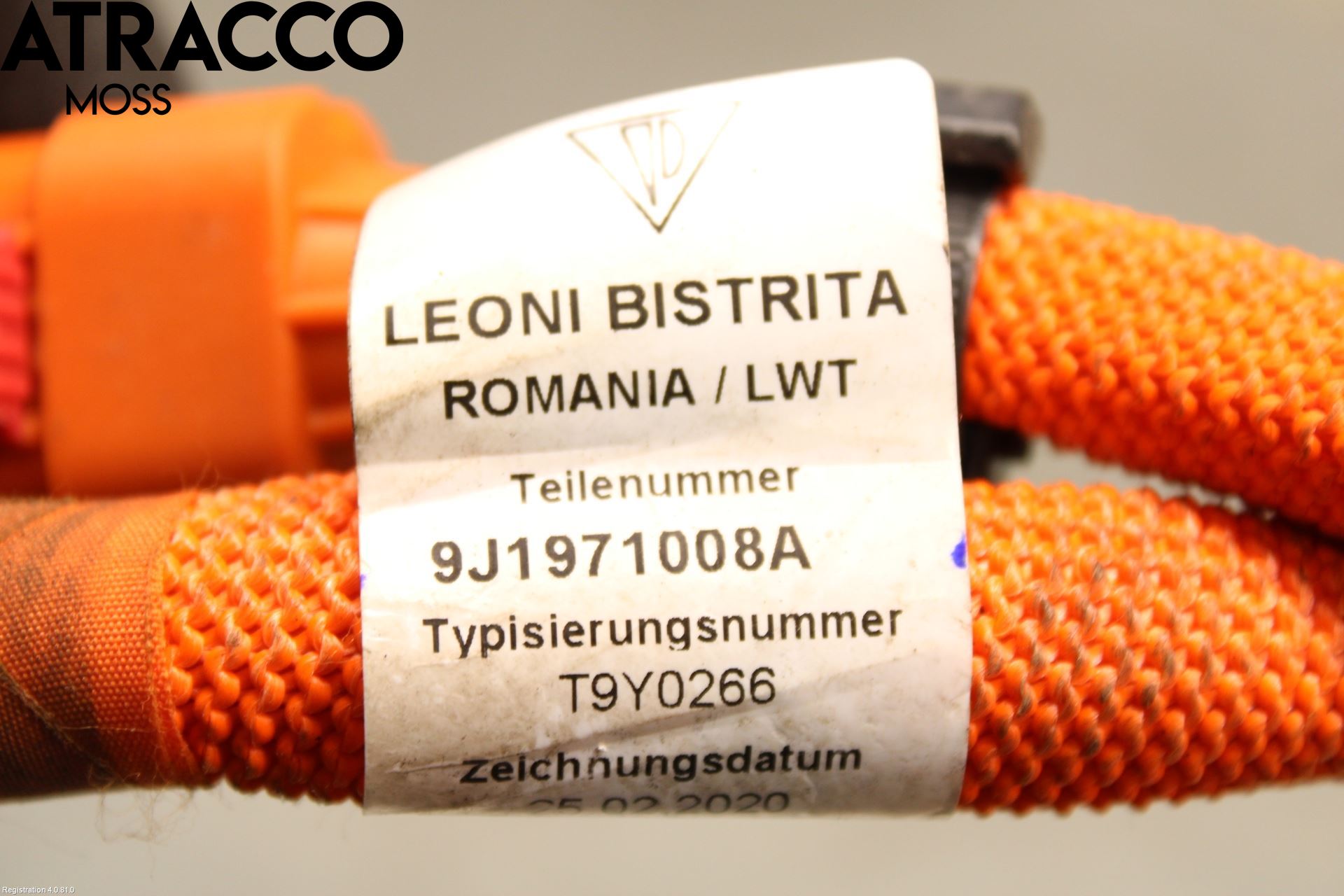 Porsche TAYCAN 20- Kabelhärva Högspänning