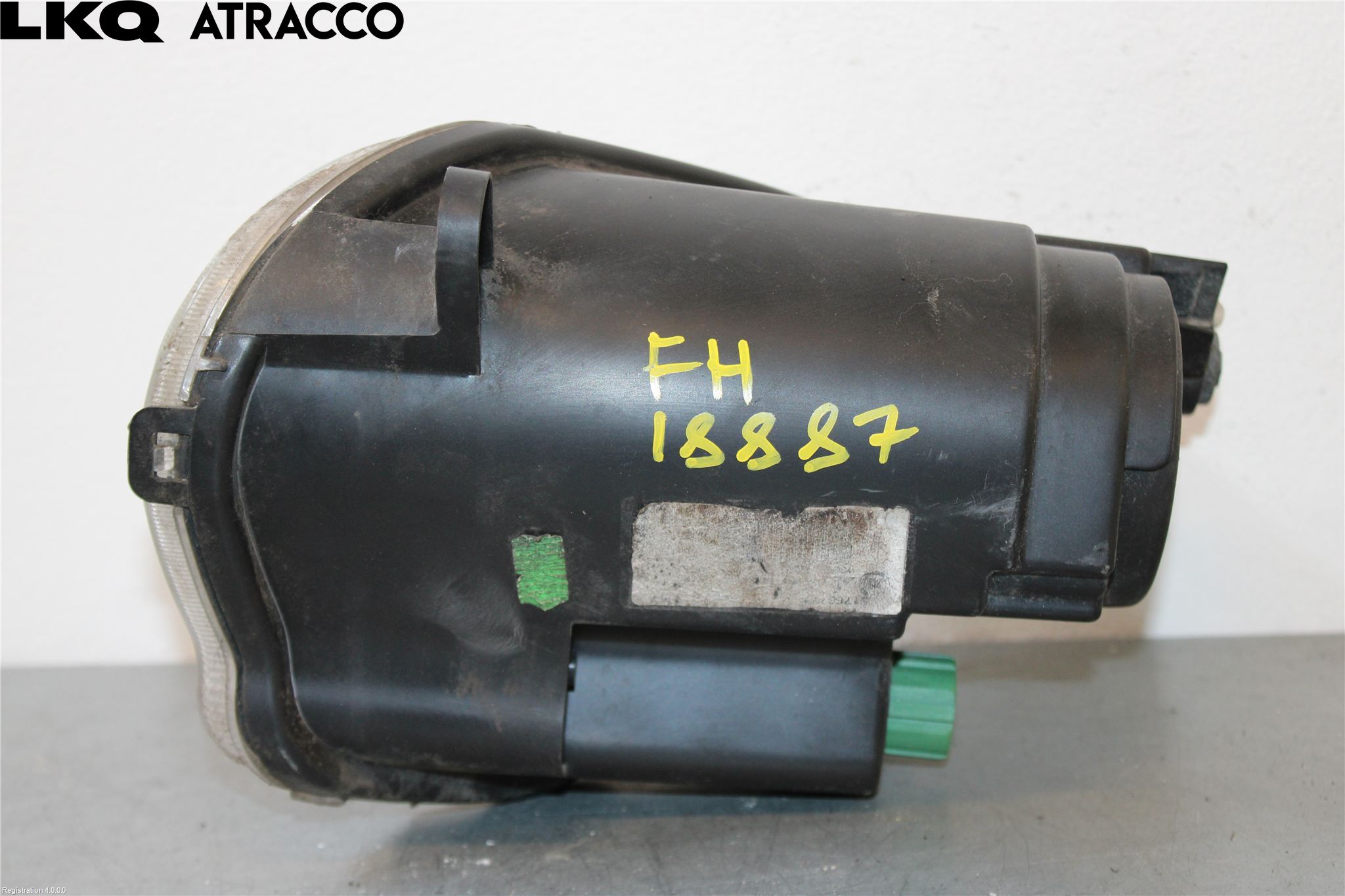 Fiat 500 07- Frontlykt-Kurve-Tåkelys