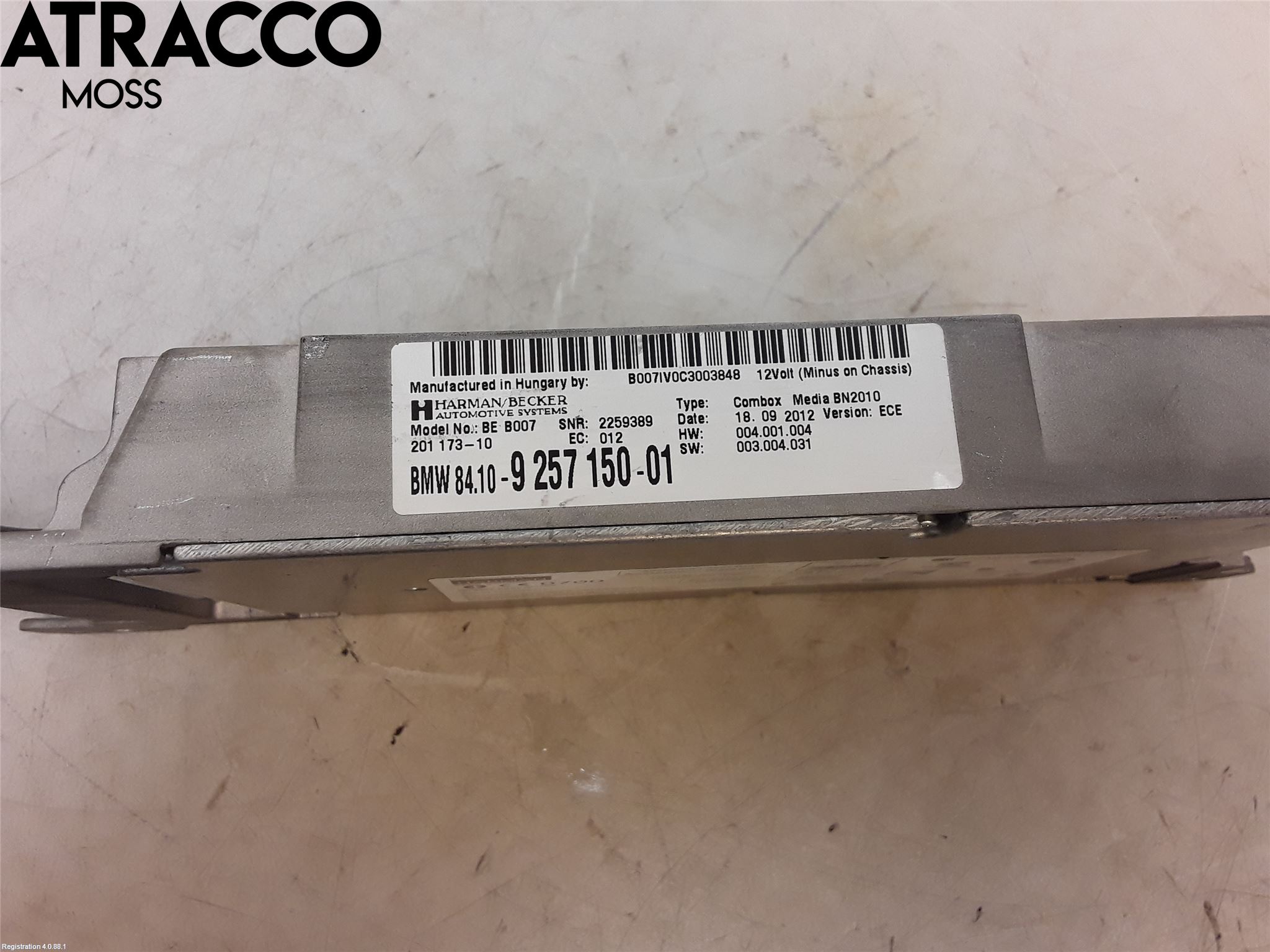 BMW 1 F20/F21 11-19 Stereo Forsterker