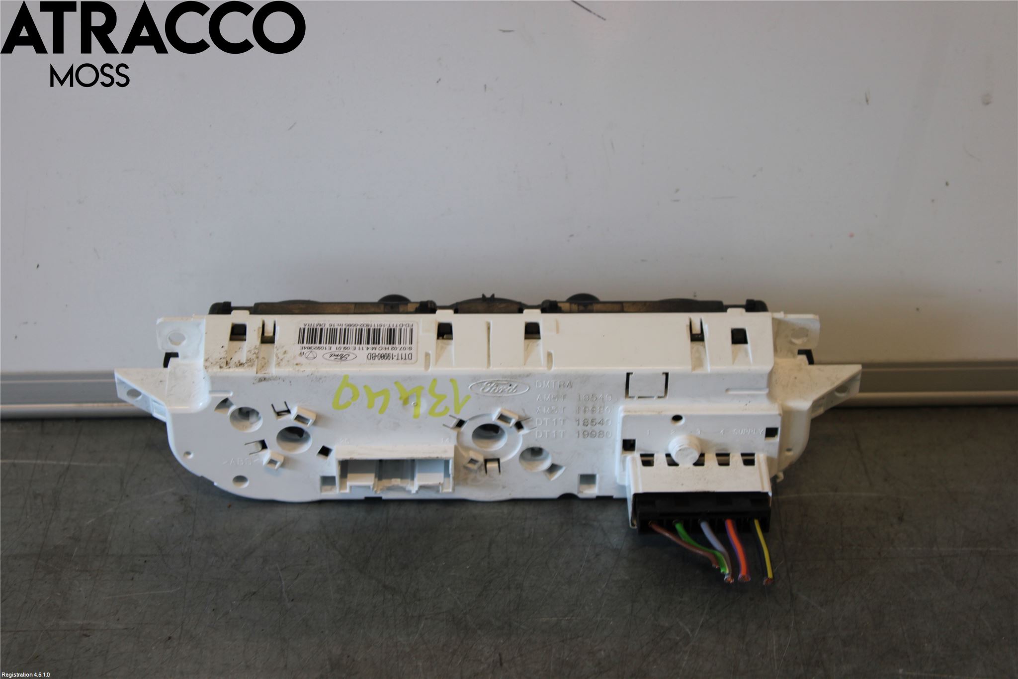 Ford TRANSIT/TOURNEO CONNECT 13-22 Varme Ac Betjening-Display