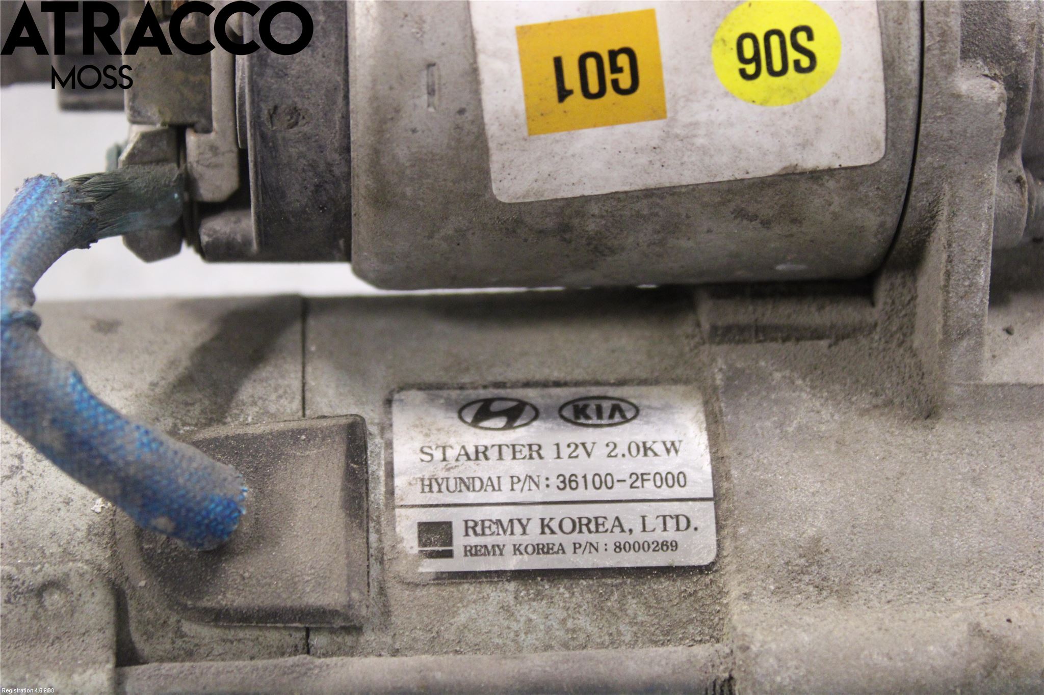 Hyundai SANTA FE 13-18 Startmotor Diesel