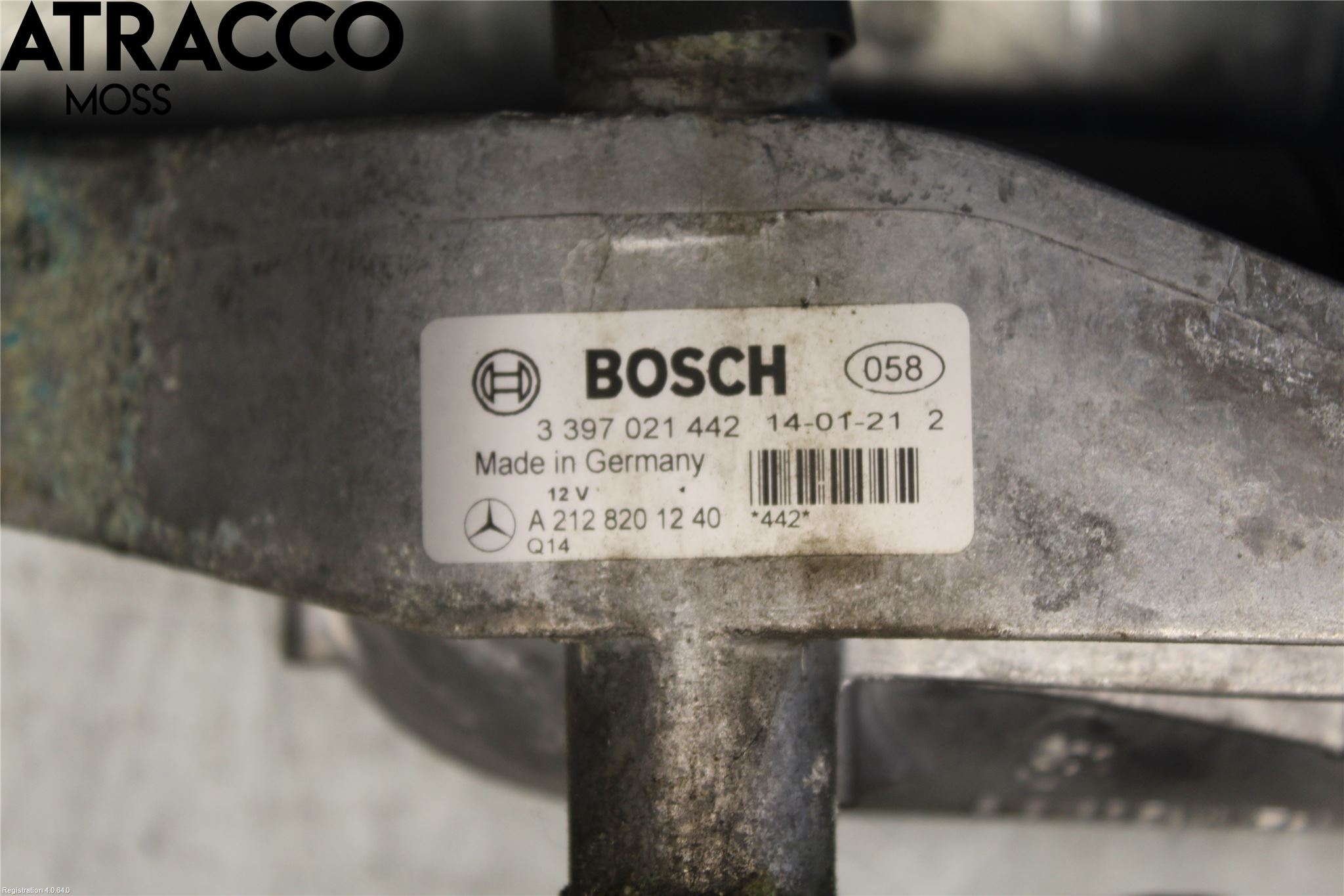 Mercedes-Benz MB E-KLASS (W212) 09-16 Viskermotor Frontrute