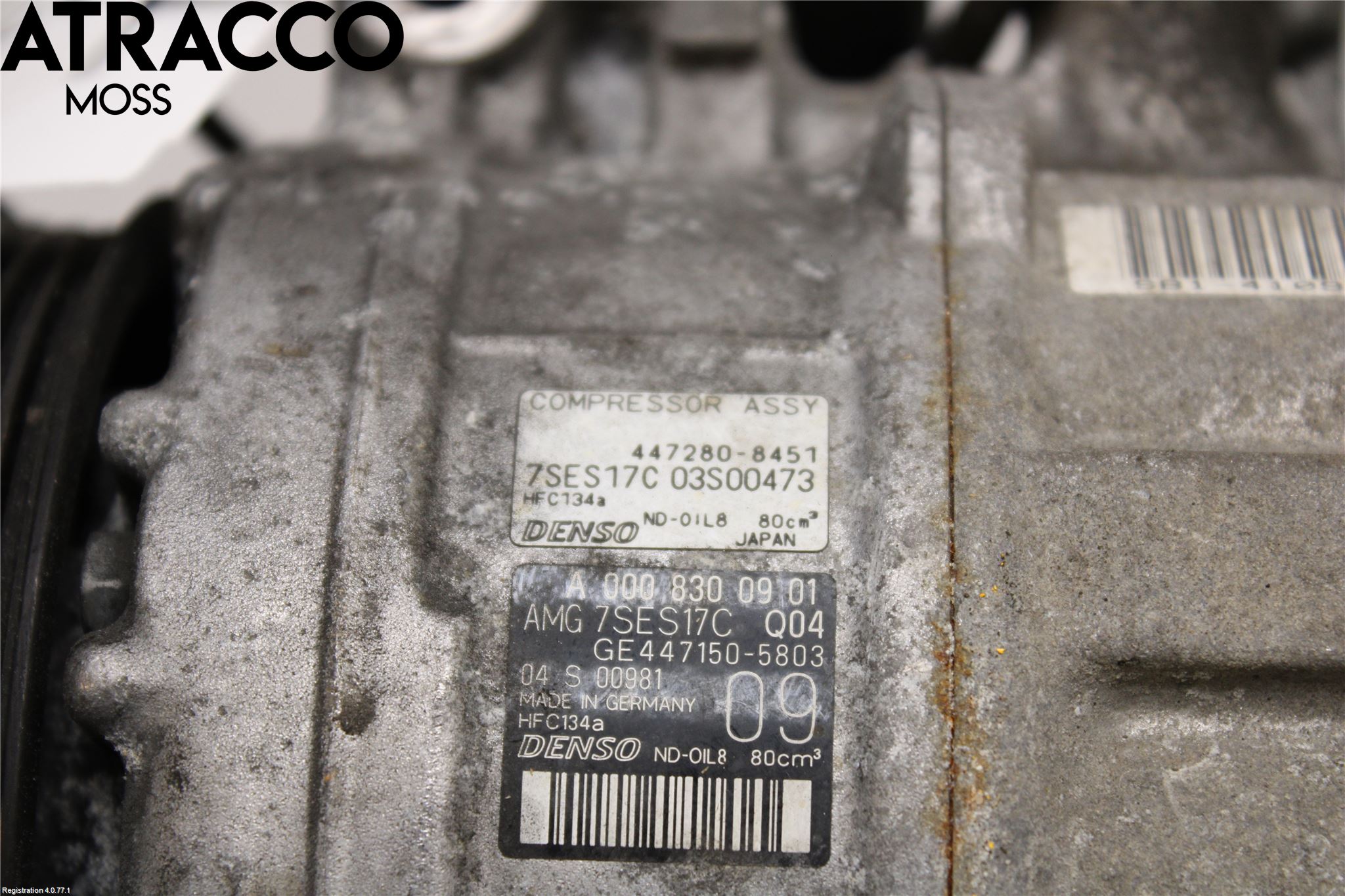 Mercedes-Benz MB C-KLASS (W205) 14-21 Varme Ac Kompressor