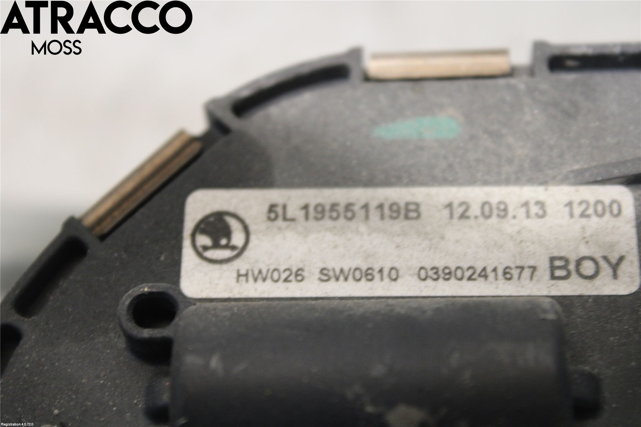 Skoda YETI Viskermotor Frontrute