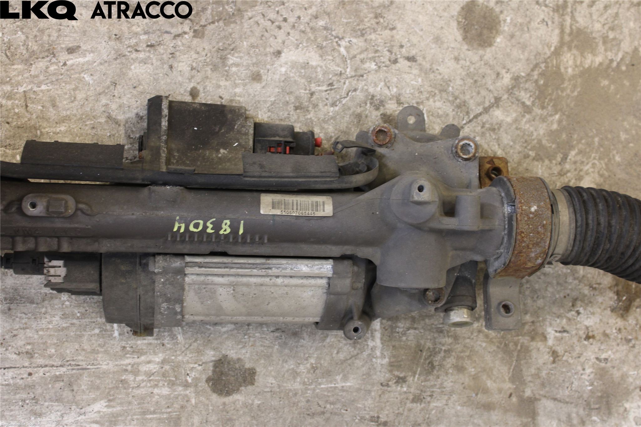 Volkswagen VW GOLF V 04-09 Servo Snekke - Tannstang