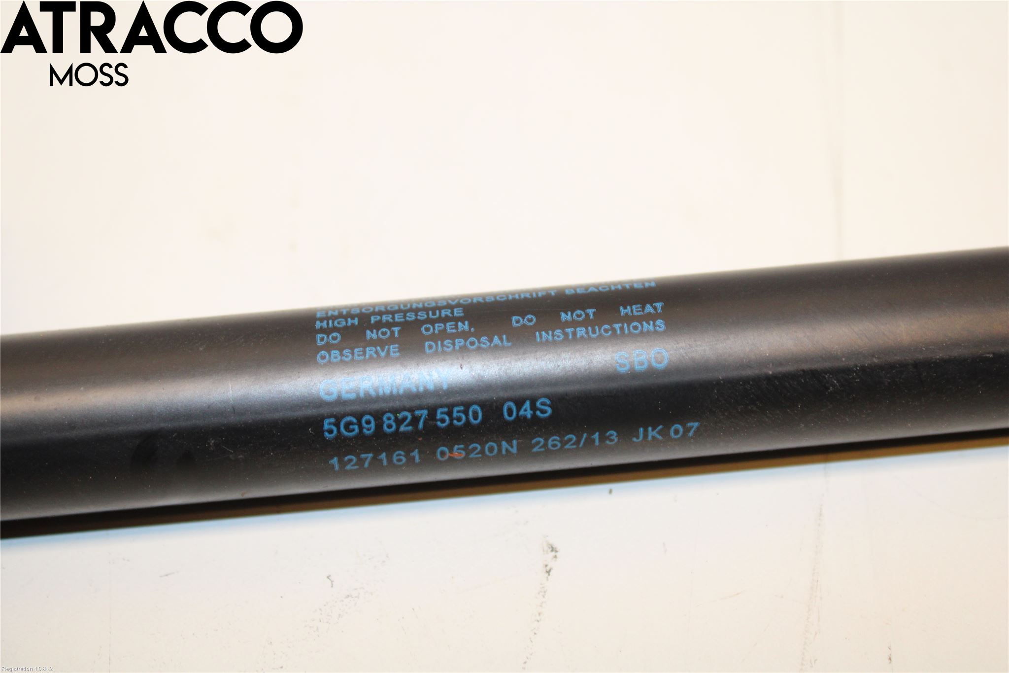 Volkswagen VW GOLF / E-GOLF VII 13-20 Bakluke Demper-Gassfjær