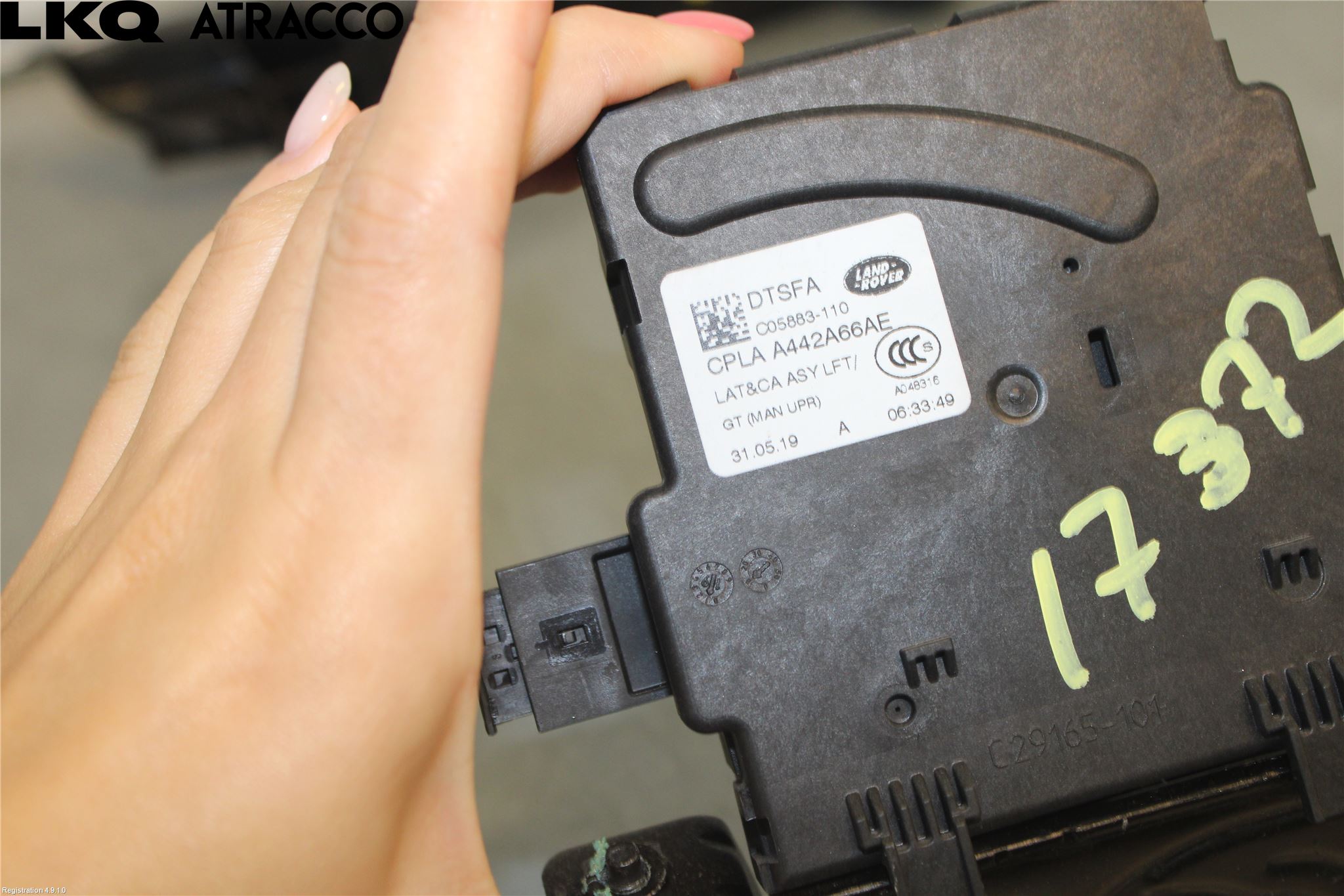 Jaguar I-PACE 18- Bakluke-Lokk Låsekasse