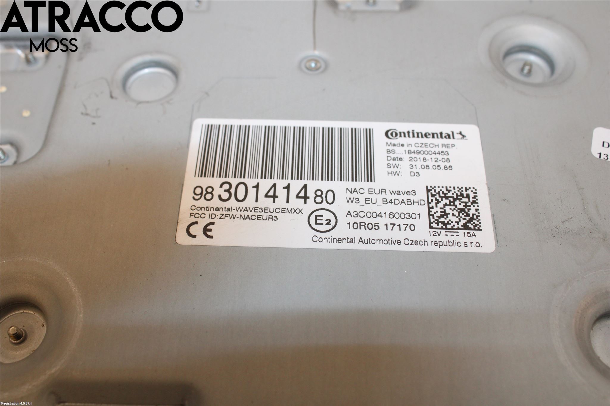 Peugeot 508 19- Stereo Radio