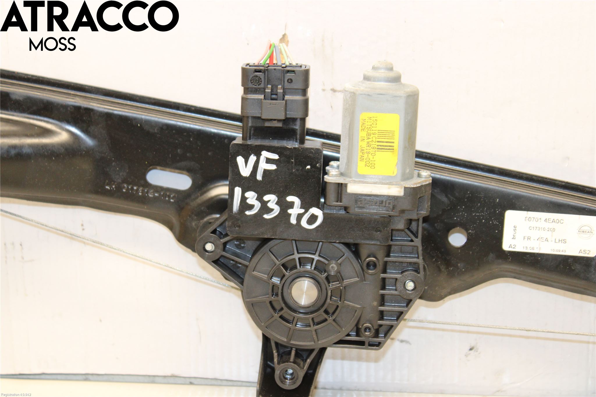 Nissan QASHQAI 14-17 Vindusheis El Komp