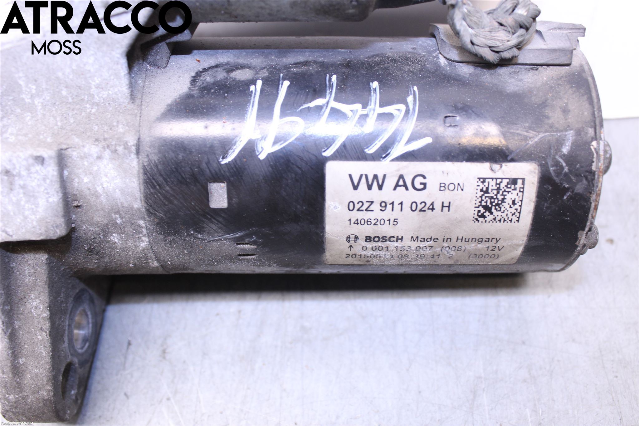 Volkswagen VW CADDY 16-20 Startmotor