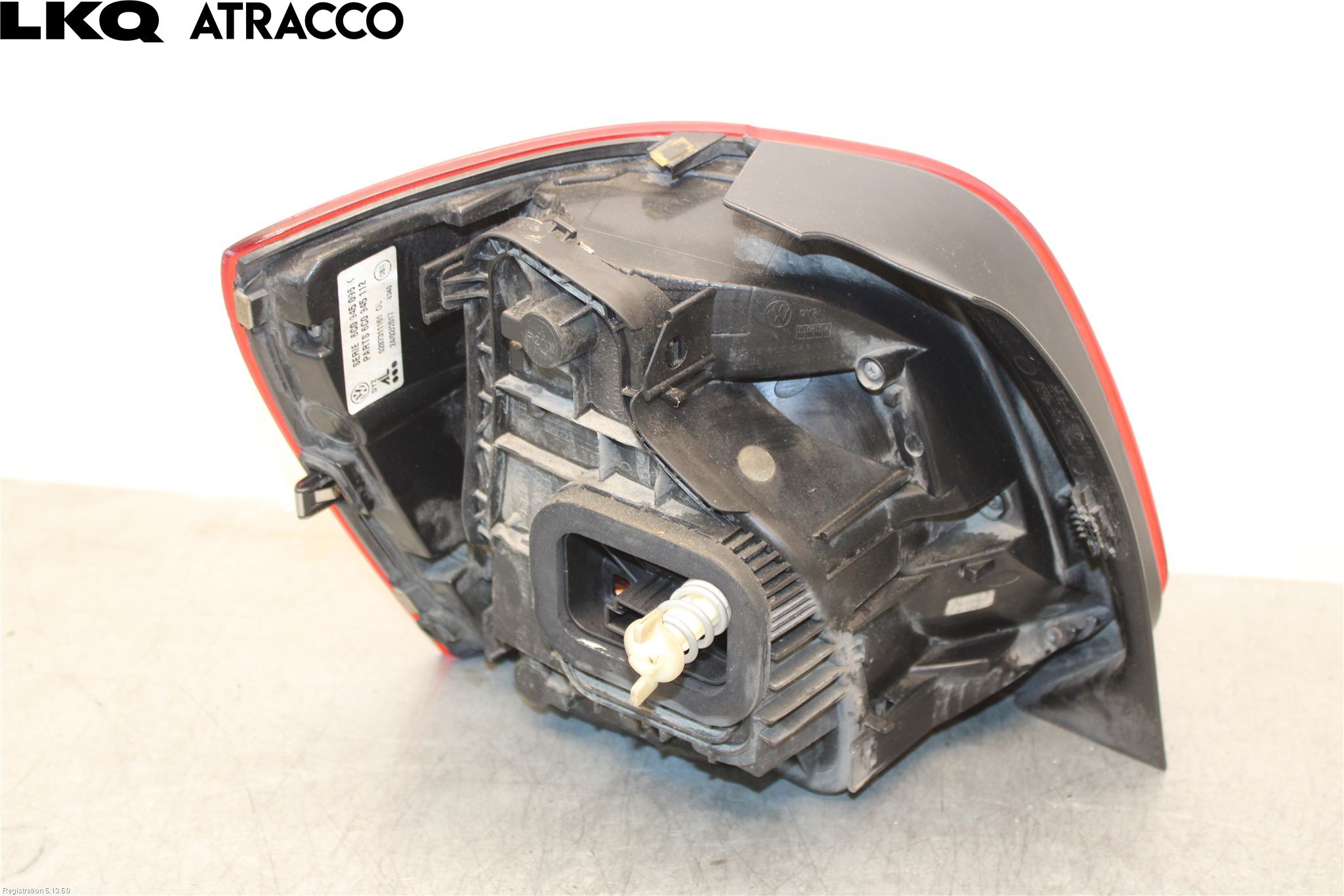 Volkswagen VW POLO 10-17 Baklykt Høyre