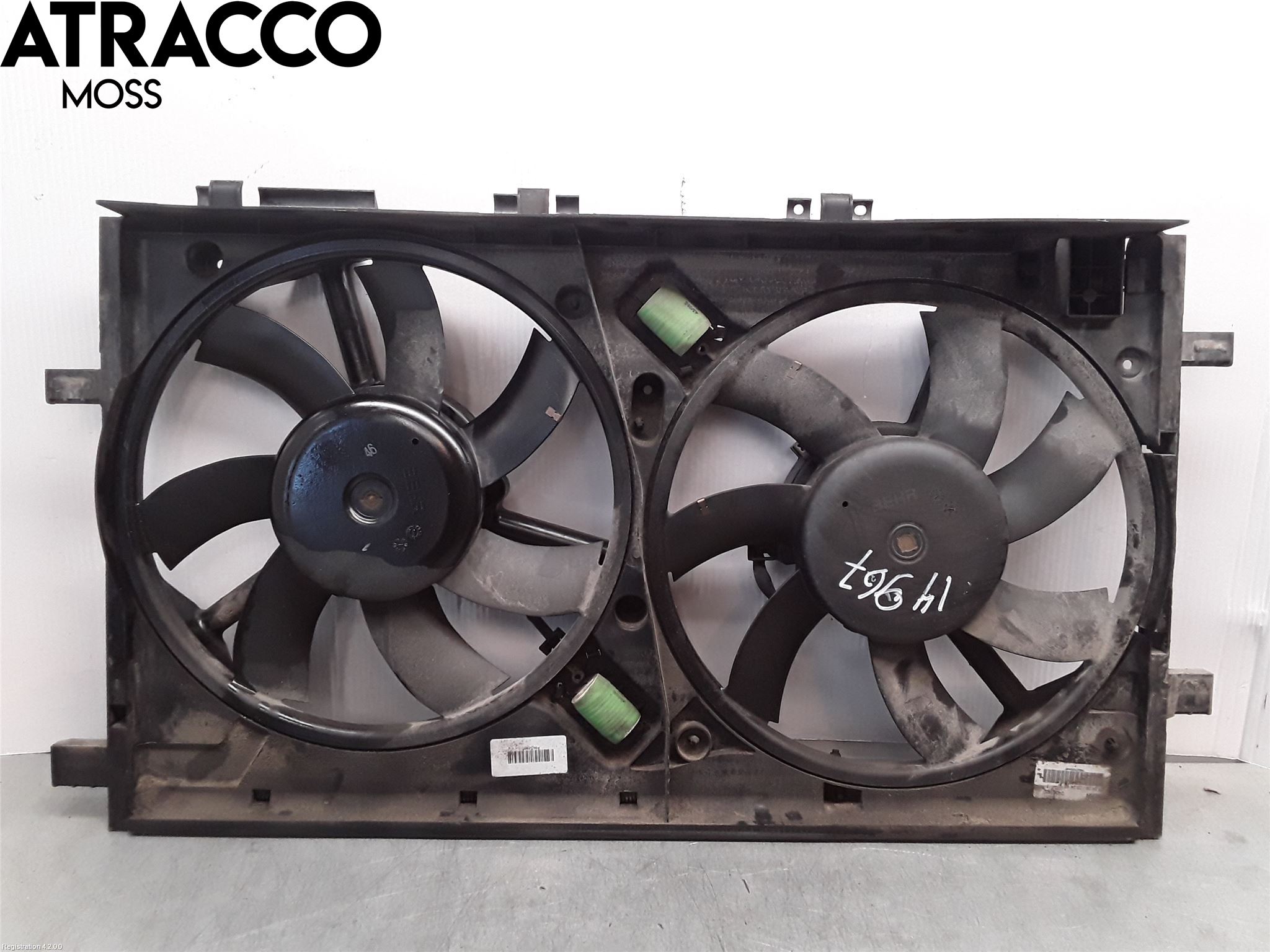 Opel INSIGNIA 09-16 Kjølevifte Elektrisk