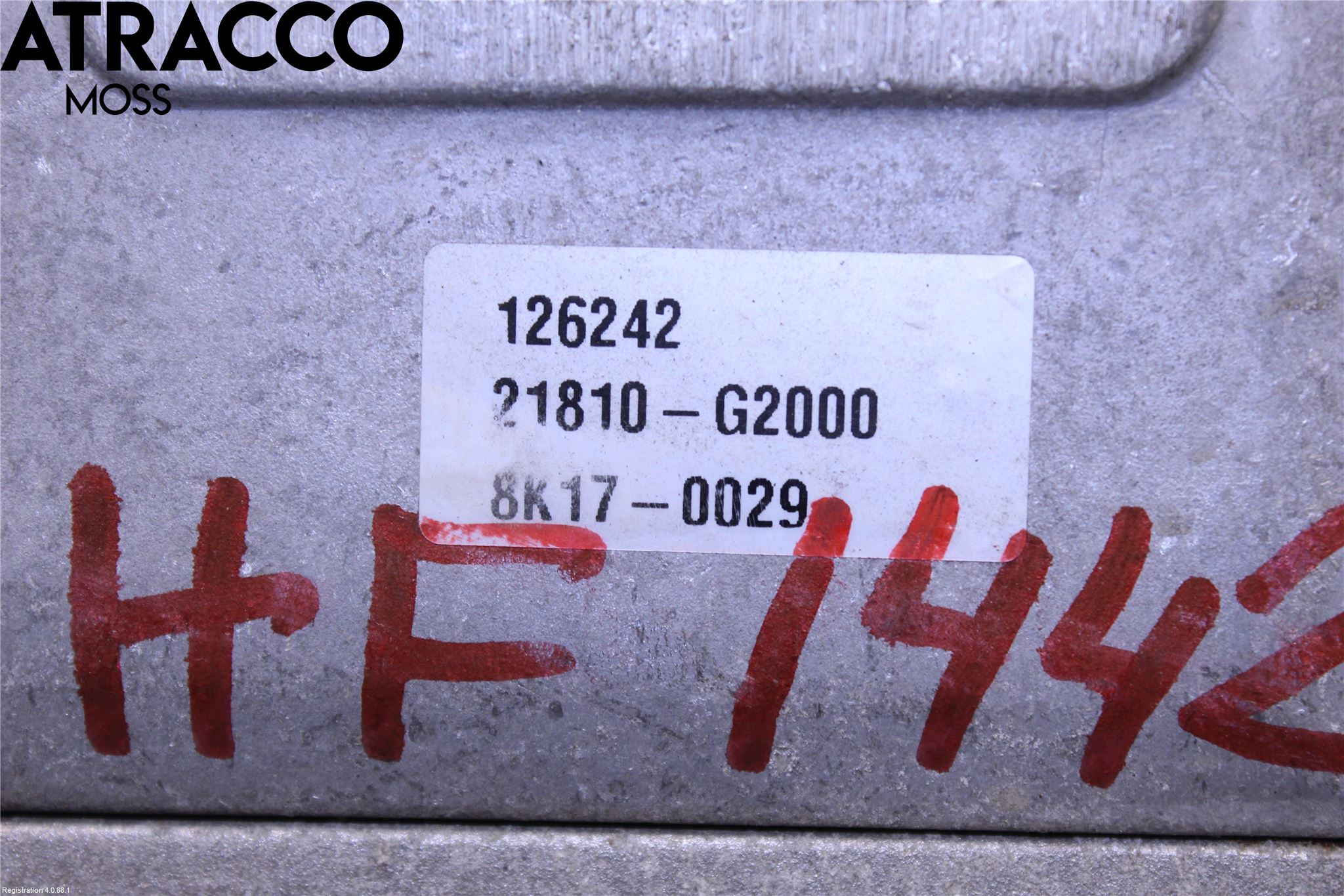 Kia NIRO (DE) 17-22 Motor Feste Stål-Alu