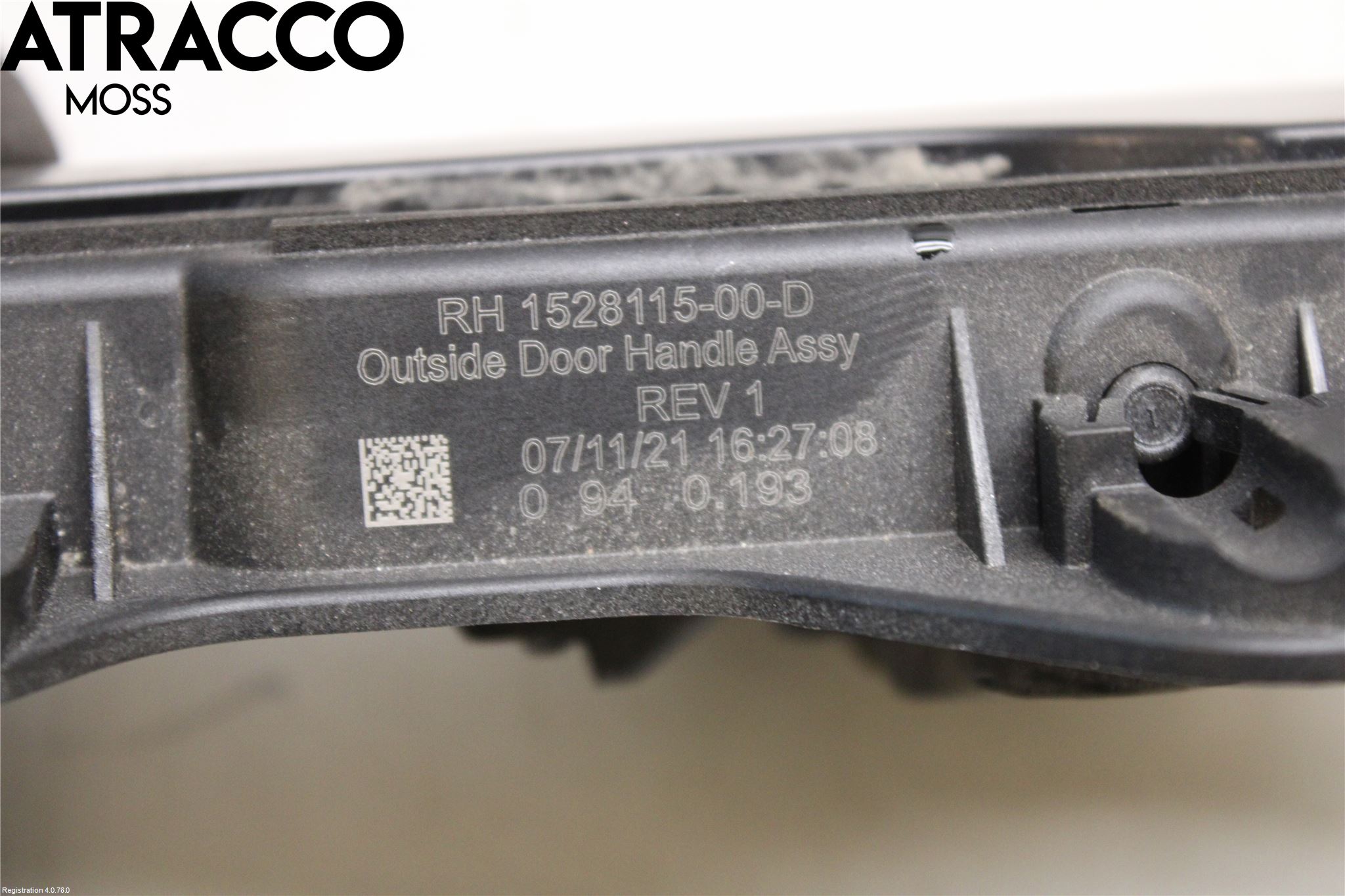 Tesla MODEL 3 17- Dørhandtak Ytre Høyre