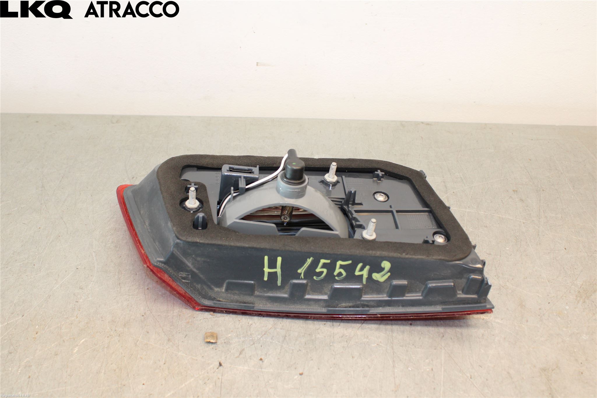 BMW 5 G30/G31/F90 17-23 Baklykt Høyre  På Luke(Indre)