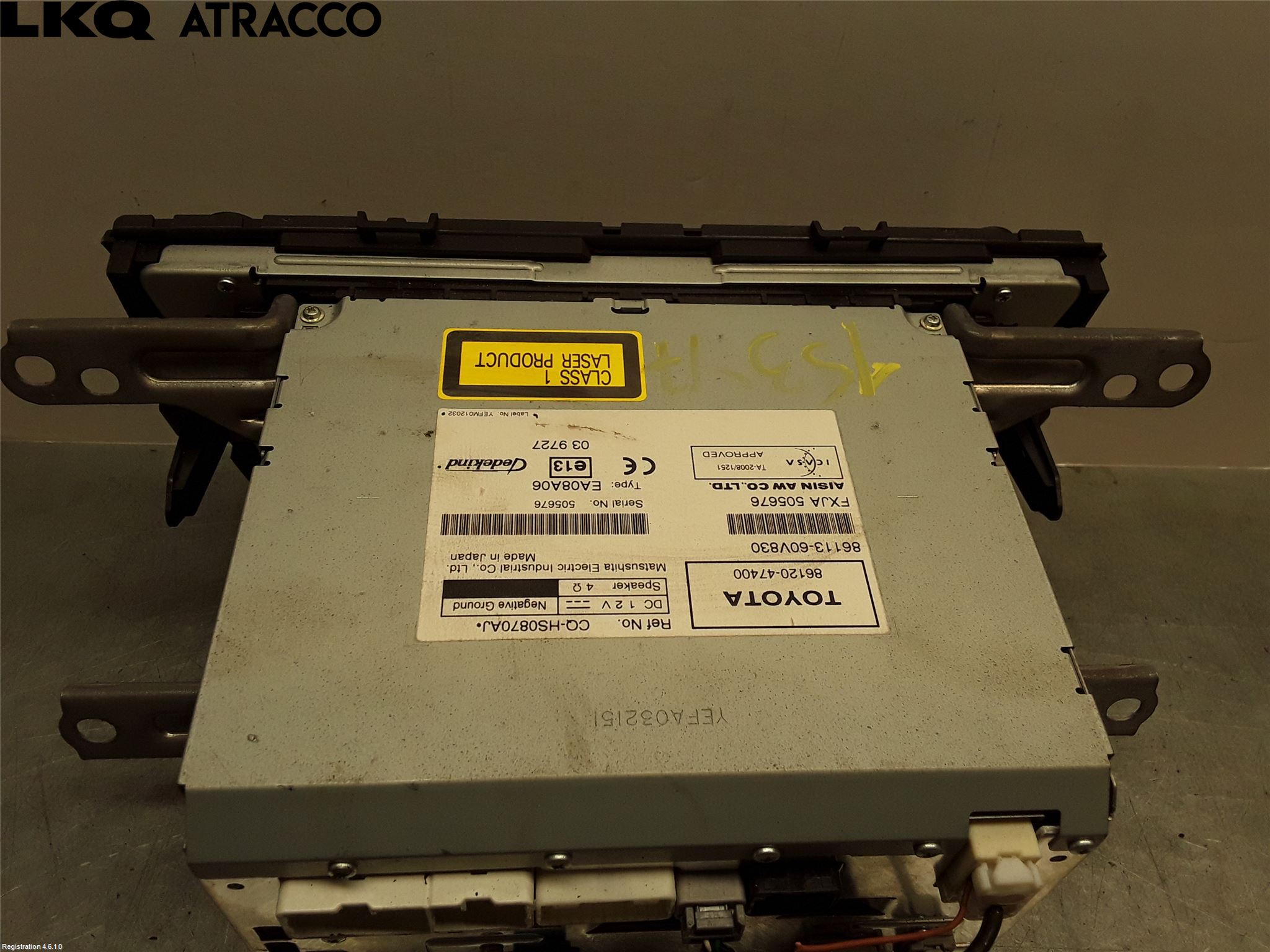 Toyota PRIUS ZVW30 09-20 Stereo Radio