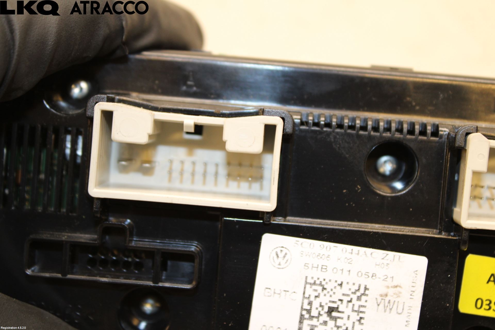 Volkswagen VW BEETLE 12- Varme Ac Betjening-Display