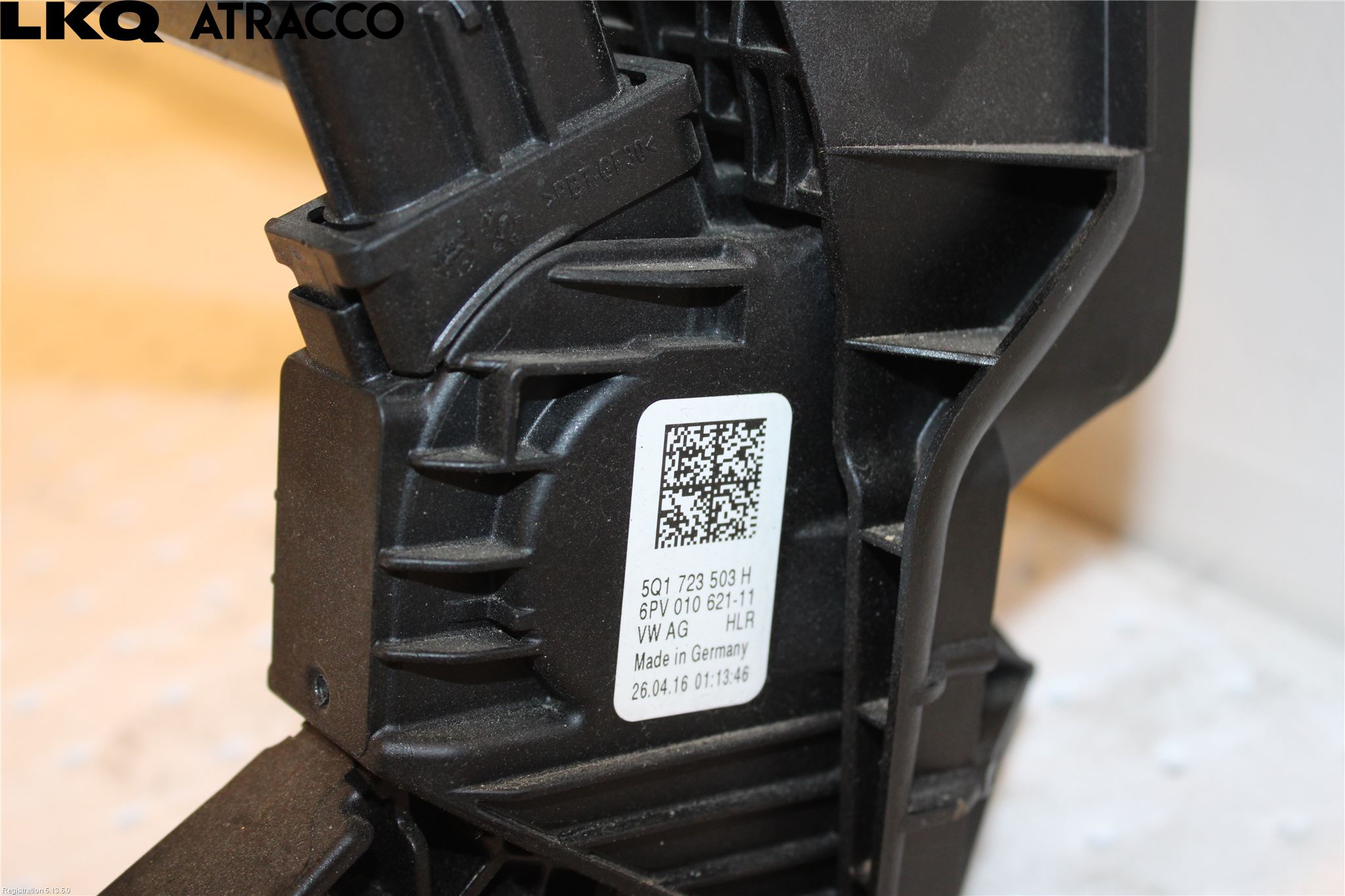 Volkswagen VW PASSAT 15-19 Pedal Gas-Brems-Clutch
