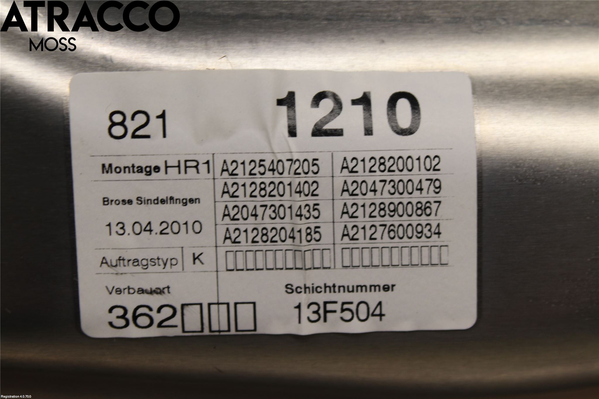 Mercedes-Benz MB E-KLASS (W212) 09-16 Vindusheis