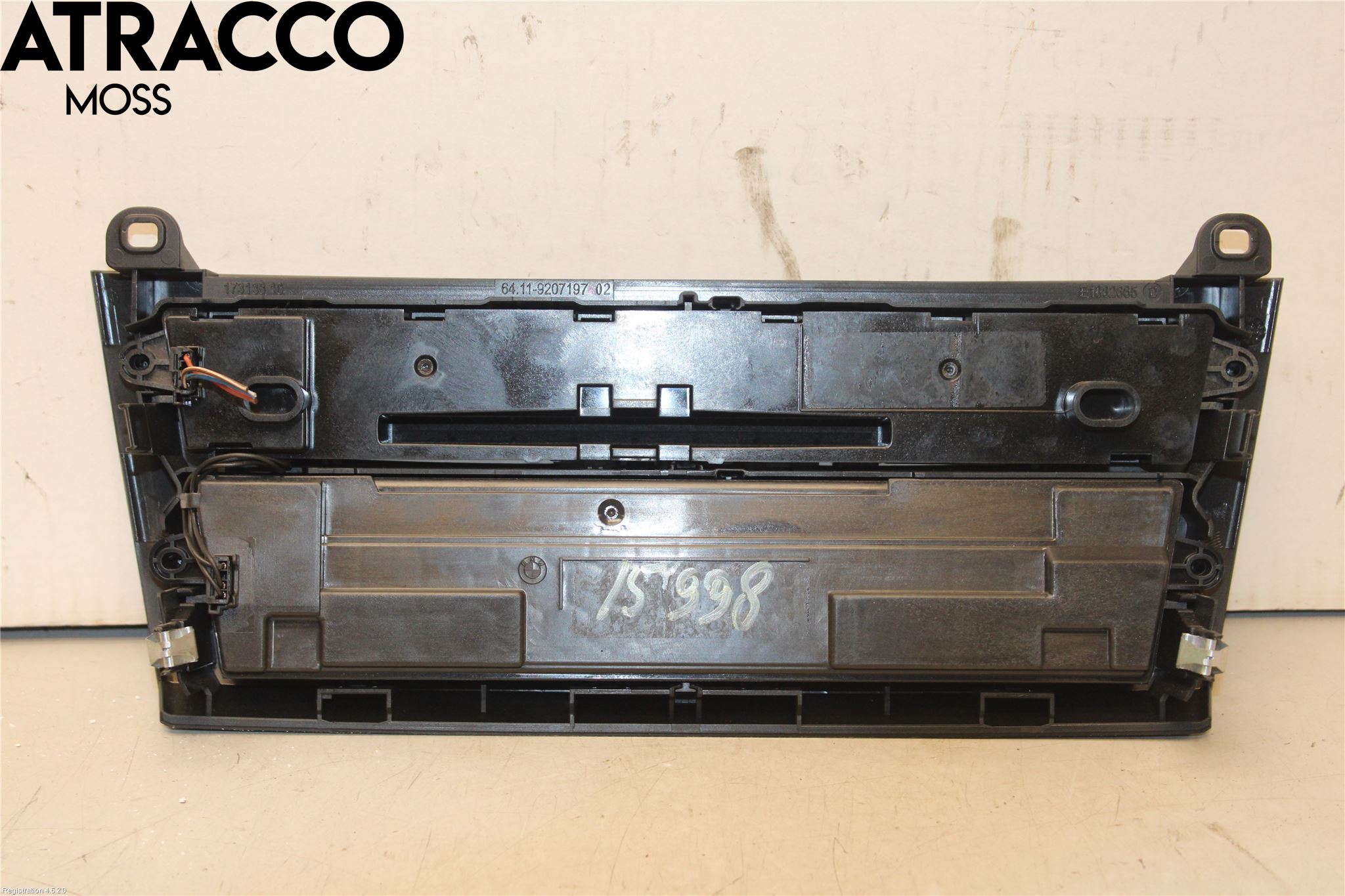 BMW 1 F20/F21 11-19 Varme Ac Betjening-Display