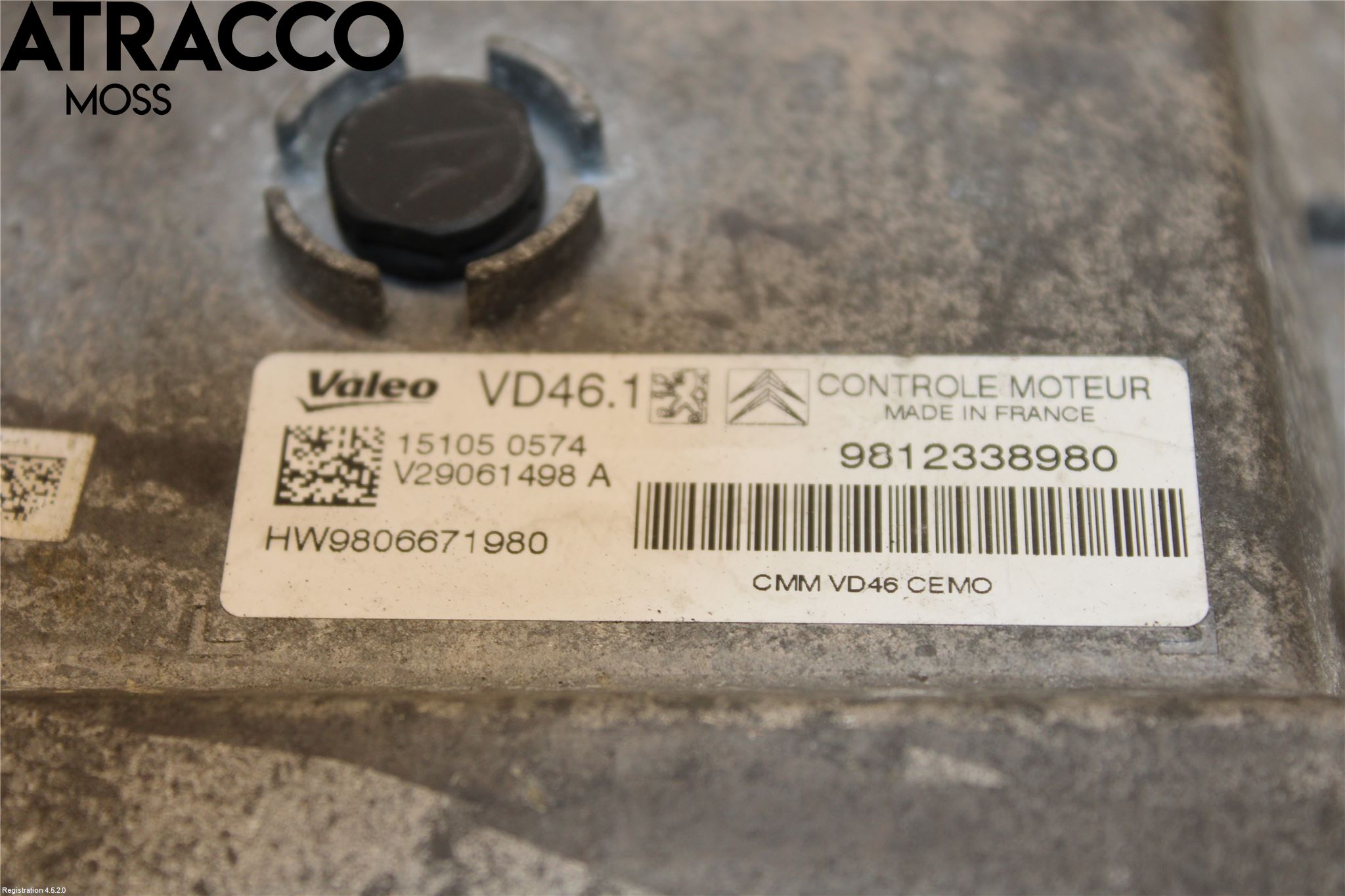 Peugeot 308 14-21 Styreenhet Innsprøytning