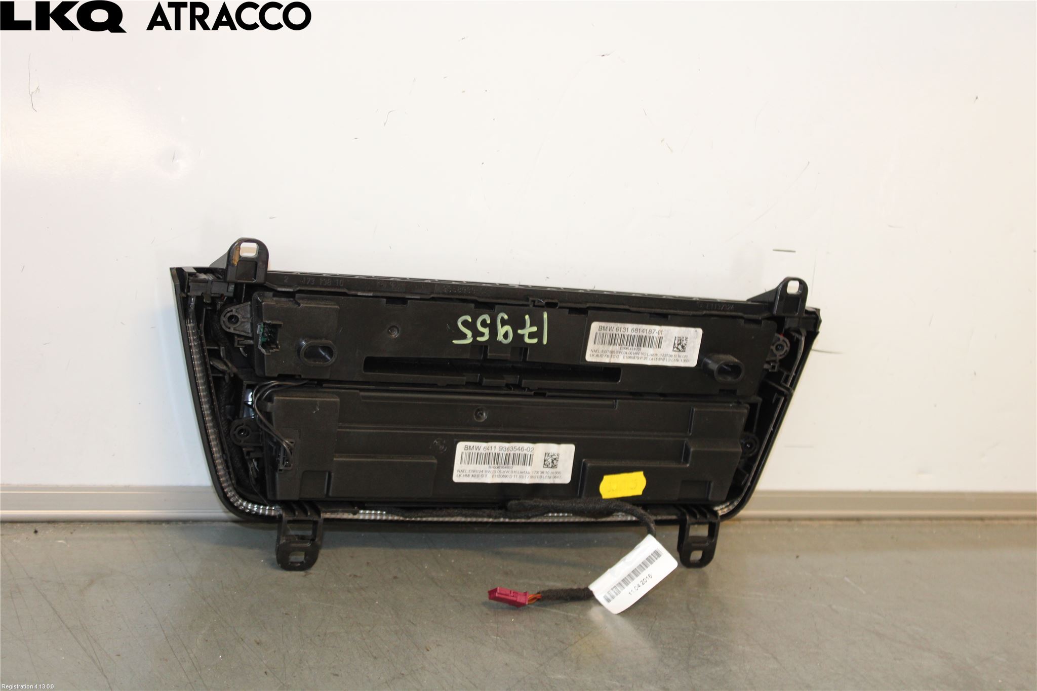 BMW 3 F30/F31/F80 12-19 Varme Ac Betjening-Display
