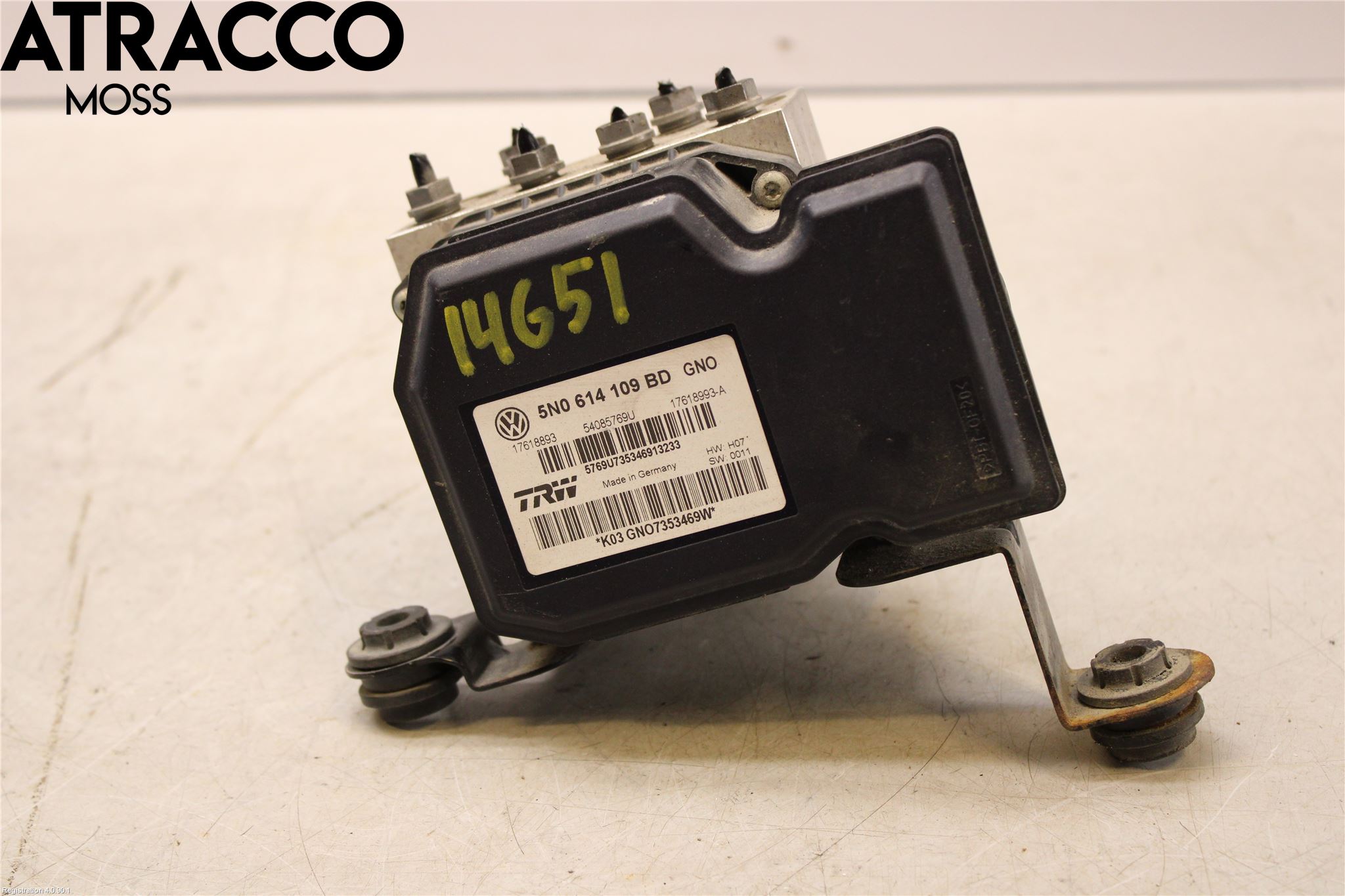 Volkswagen VW TIGUAN 07-16 Abs Hydraulikkaggregat