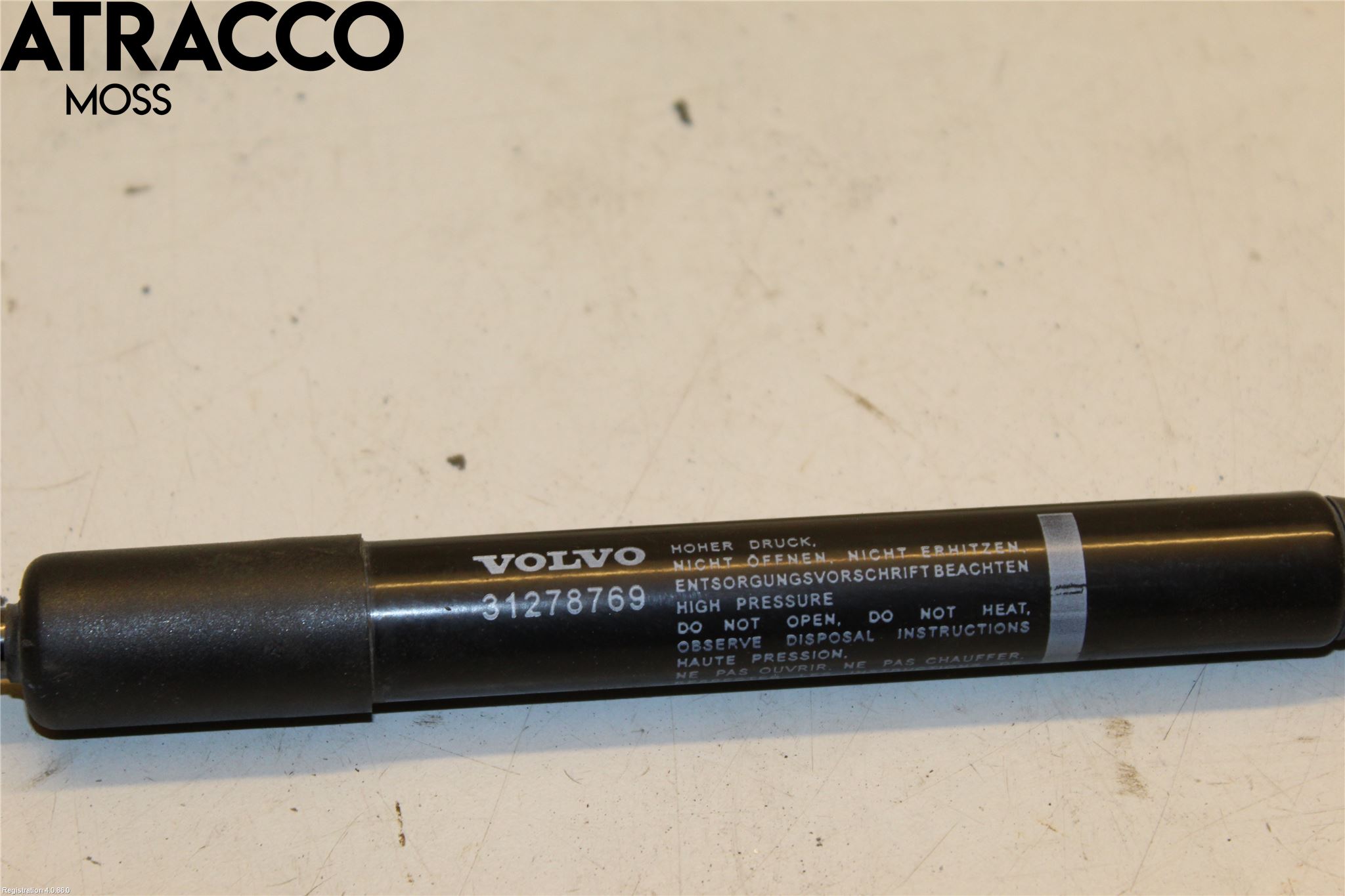 Volvo V60 11-13 Panser Demper-Gassfjær