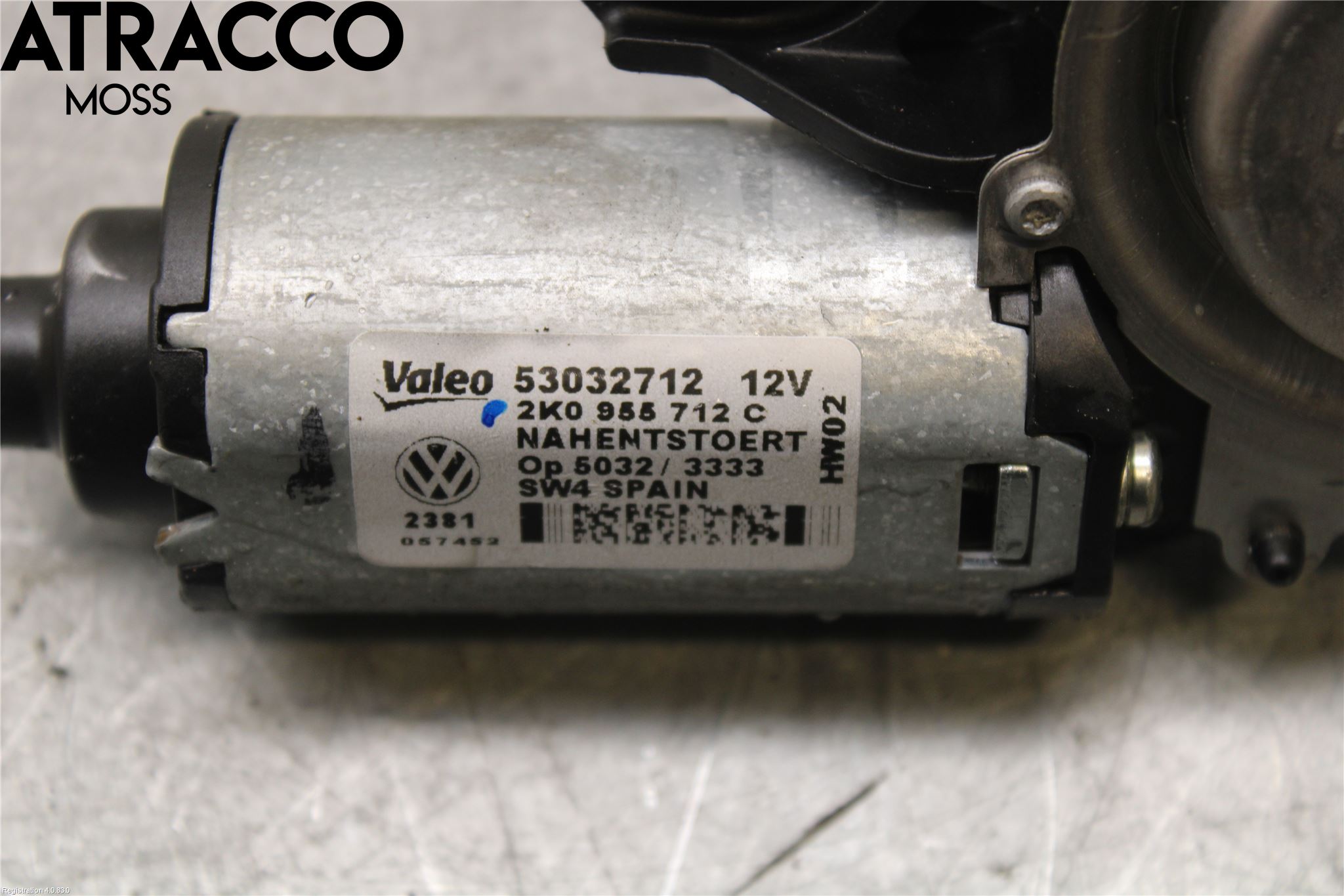 Volkswagen VW CADDY 11-15 Viskermotor Bakluke