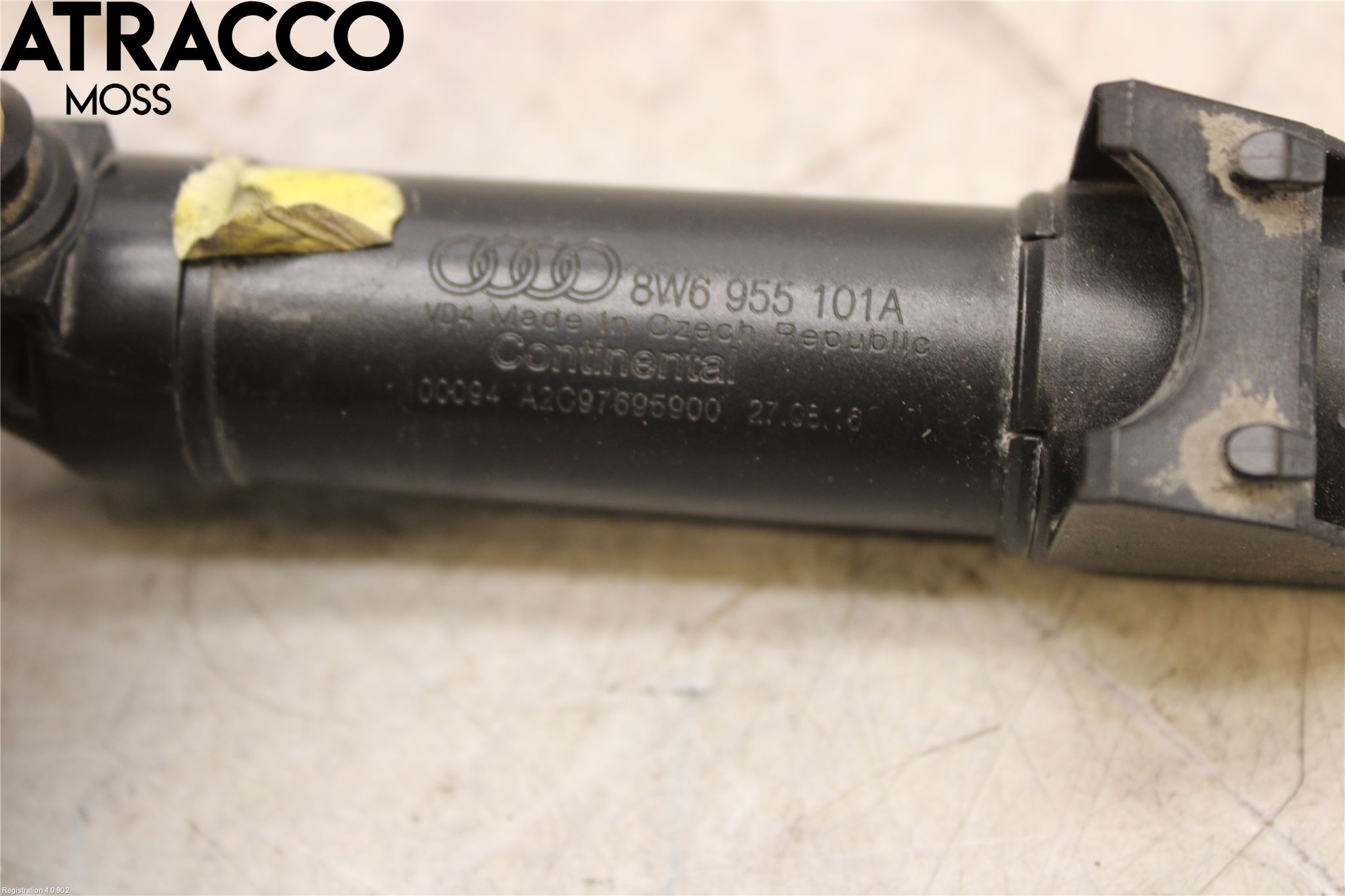 Audi A5 17- Spylerdyse Frontlykter