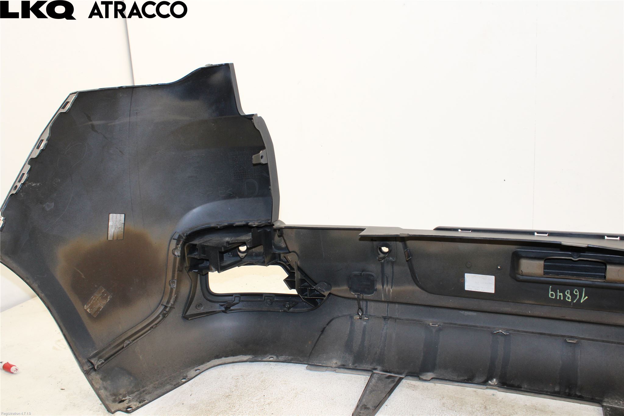 Peugeot 3008 09-16 Støtfanger Bak