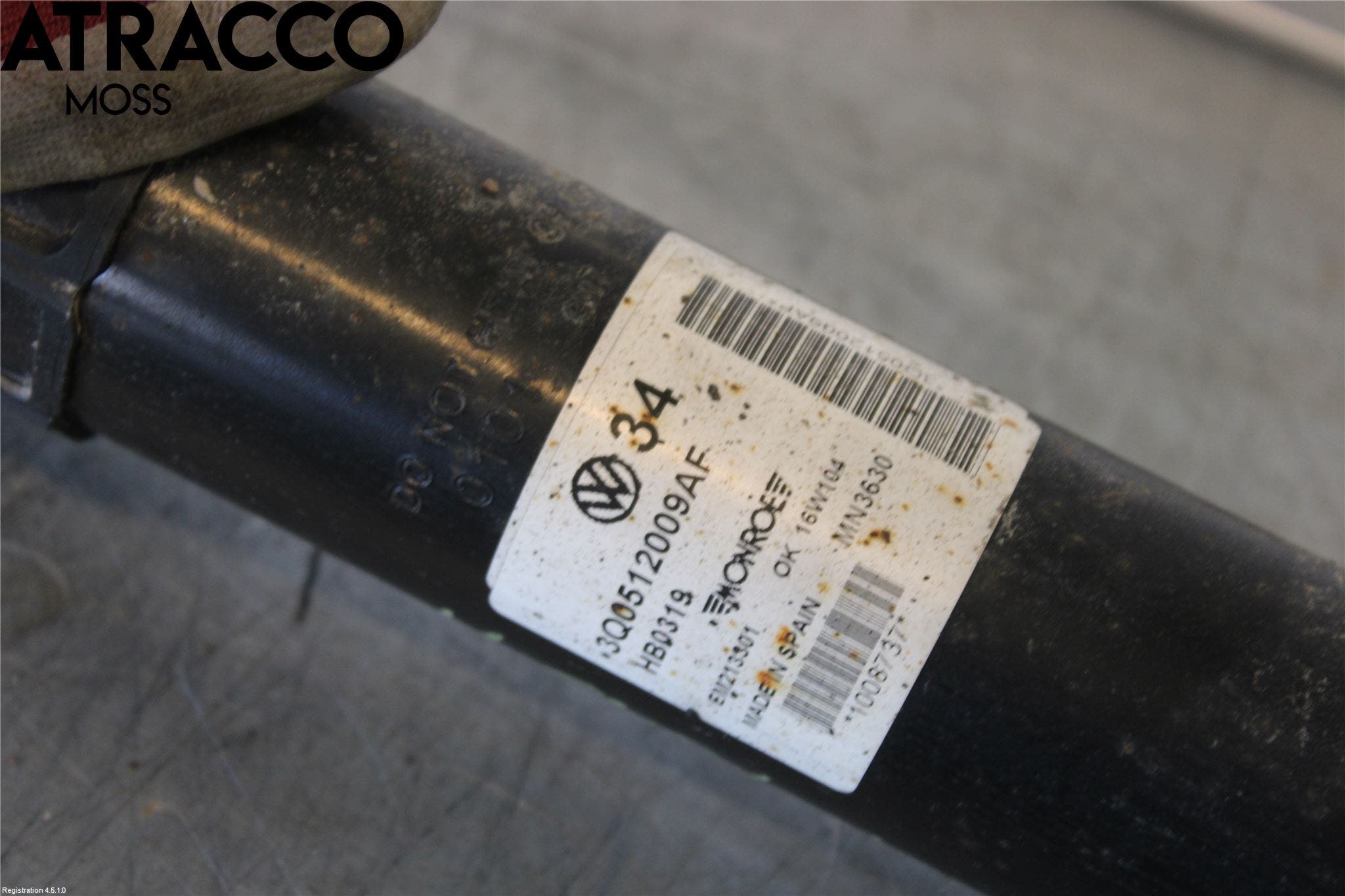 Skoda SUPERB 16-24 Støtdemper Bak