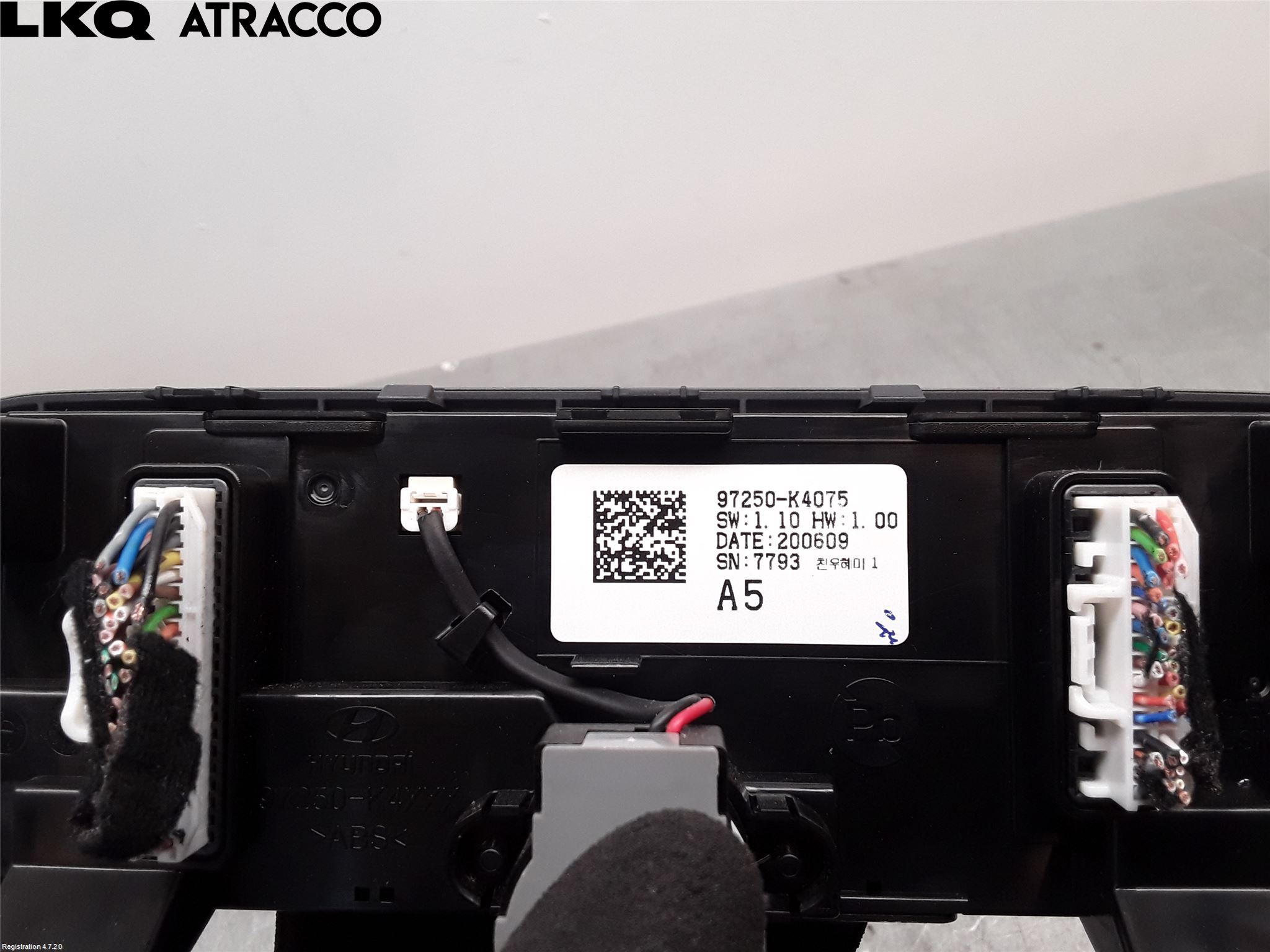 Hyundai KONA/ELECTRIC OS 18-23 Varme Ac Betjening-Display