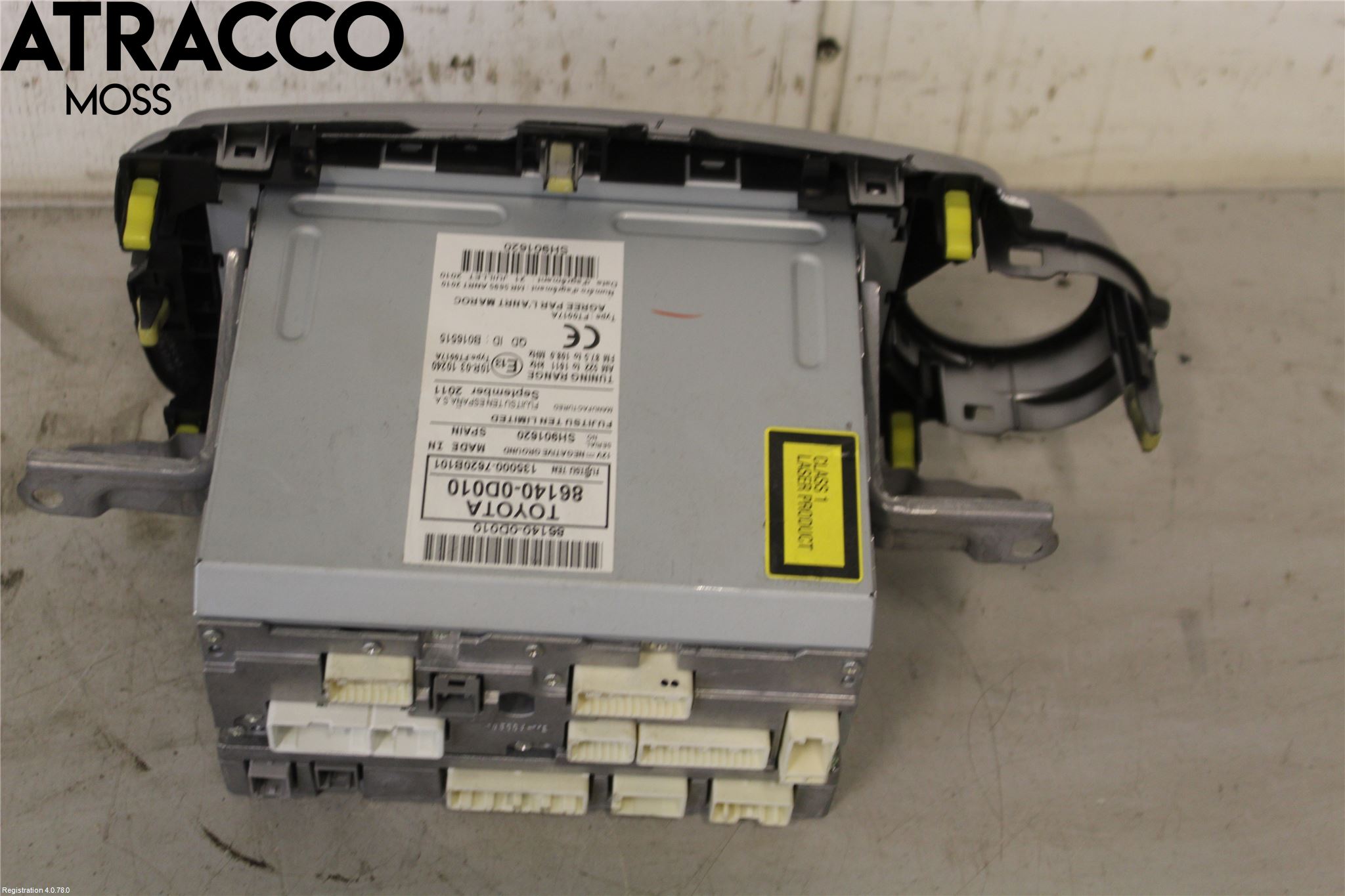 Toyota YARIS XP130 12-14 Gps Navigator