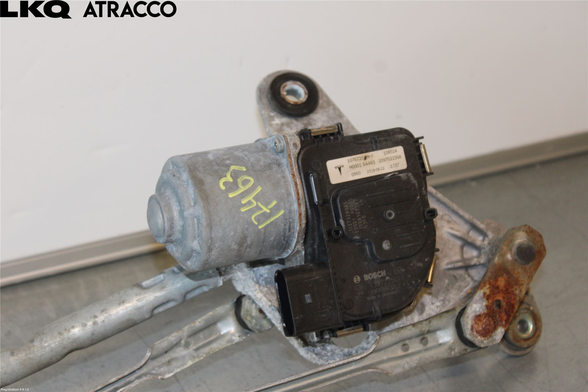 Tesla MODEL 3 17- Viskermotor Frontrute