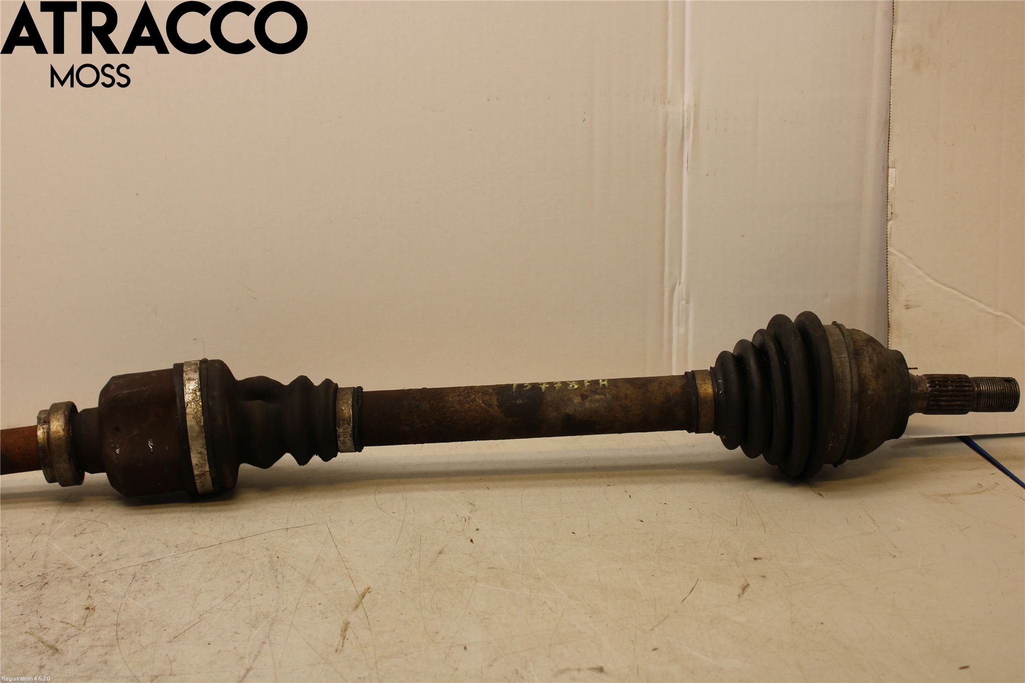 Peugeot 3008 09-16 Drivaksel Foran Kompl Høyre