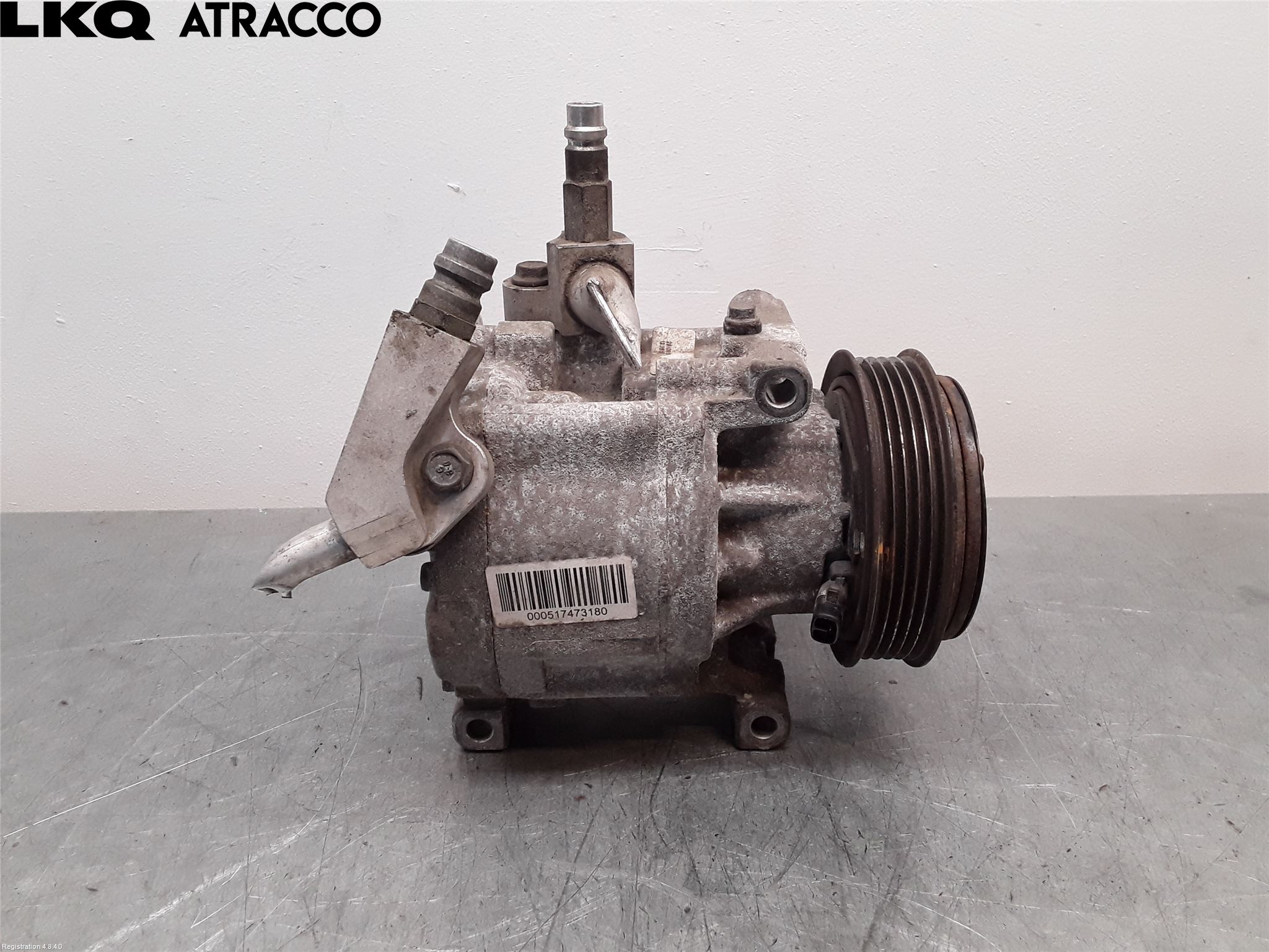 Fiat 500 07- Varme Ac Kompressor