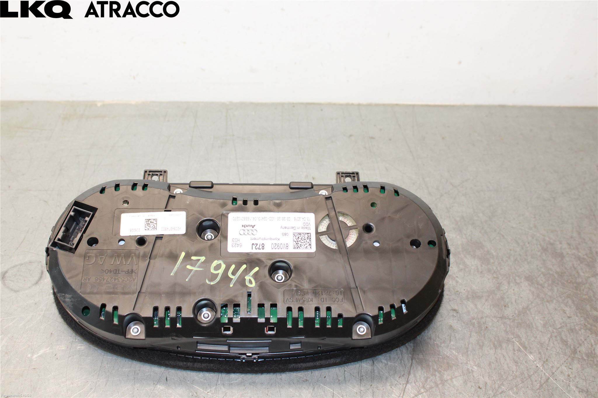 Audi A3/S3 05-13 Instr Speedometer