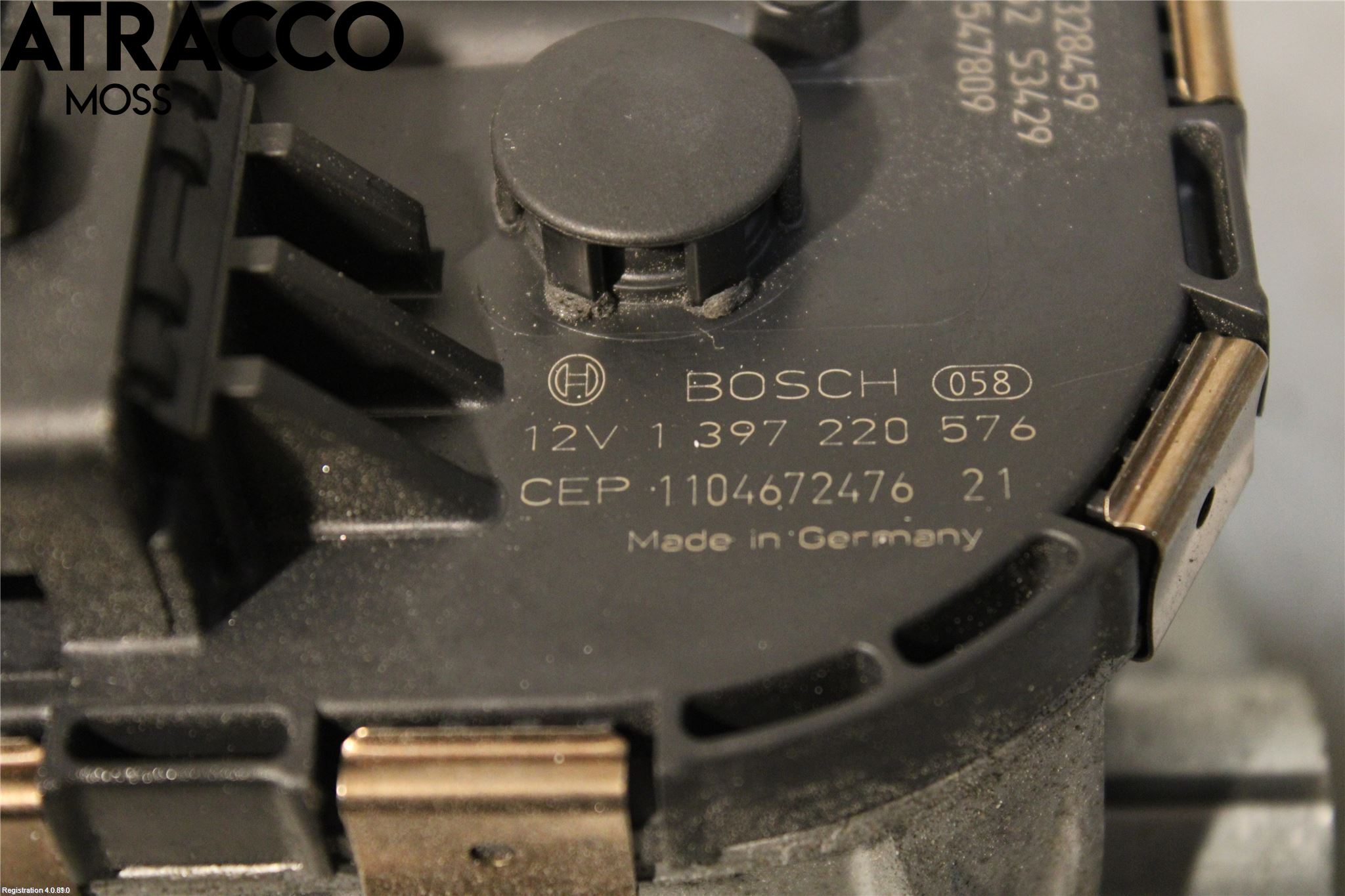 Peugeot 3008 09-16 Viskermotor Frontrute