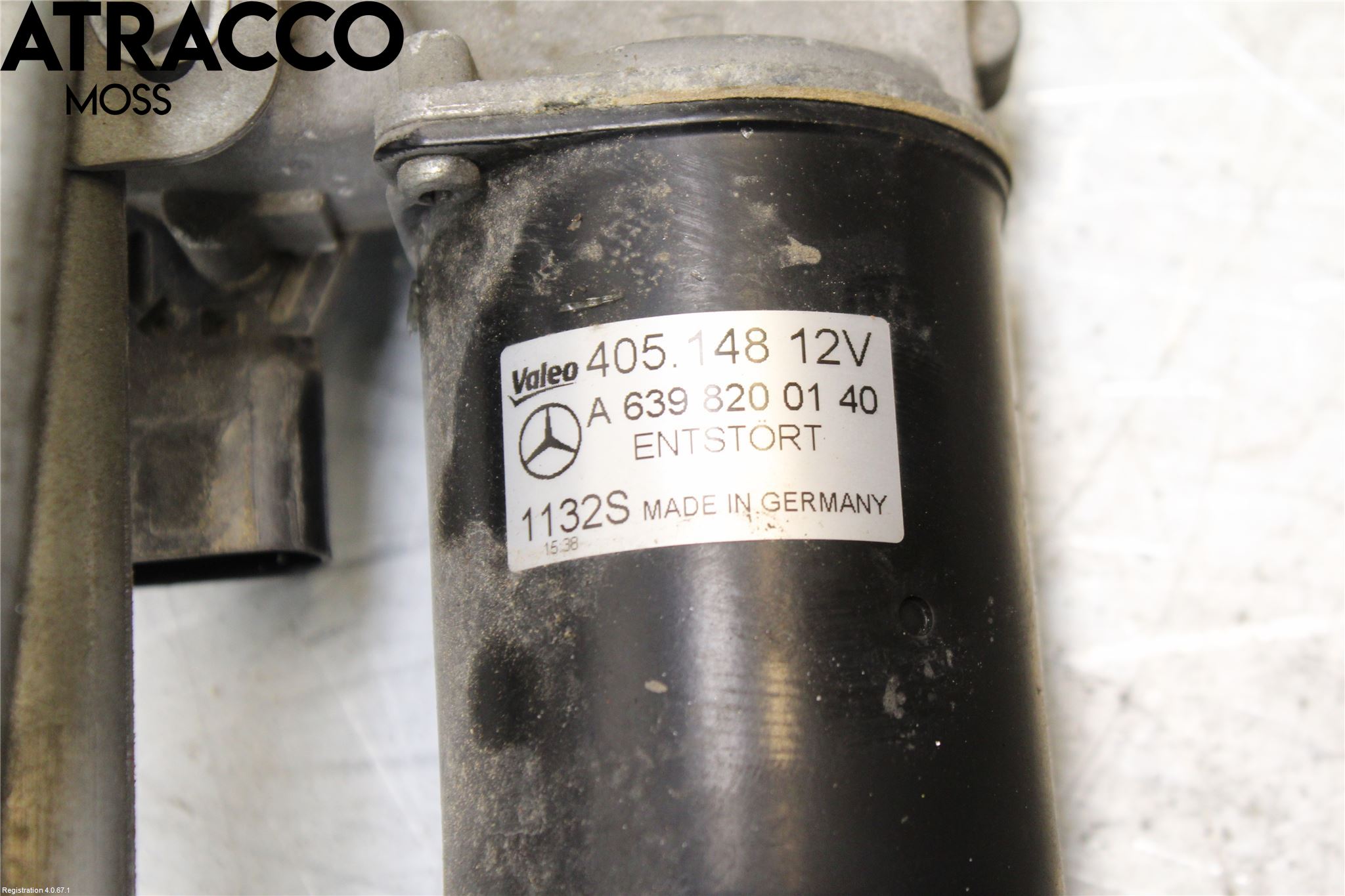 Mercedes-Benz MB VITO/VIANO (W639) 04-14 Viskermotor Frontrute