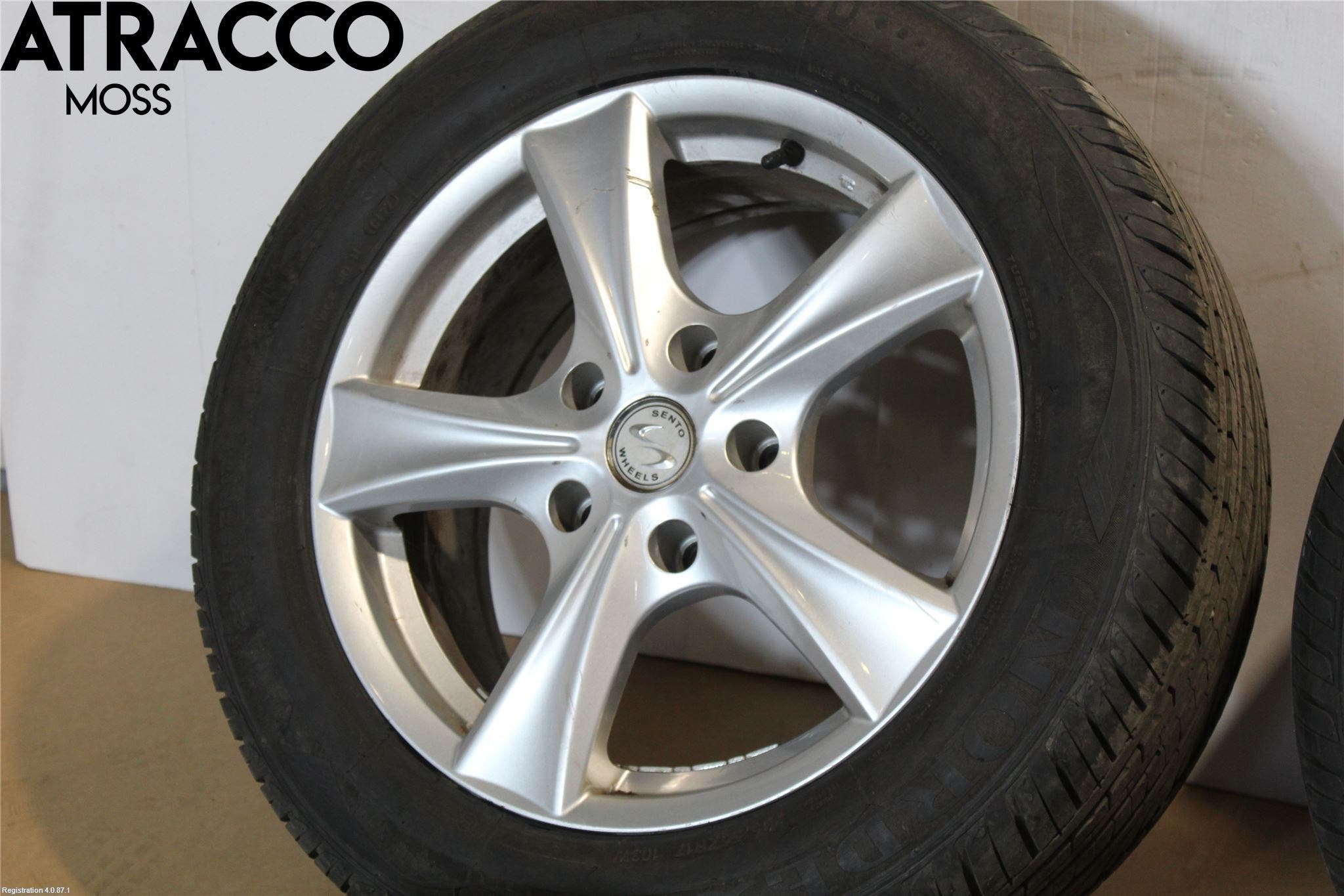 SsangYong SSANG YONG RODIUS Dekk Sommer På Alu Felg 4Stk